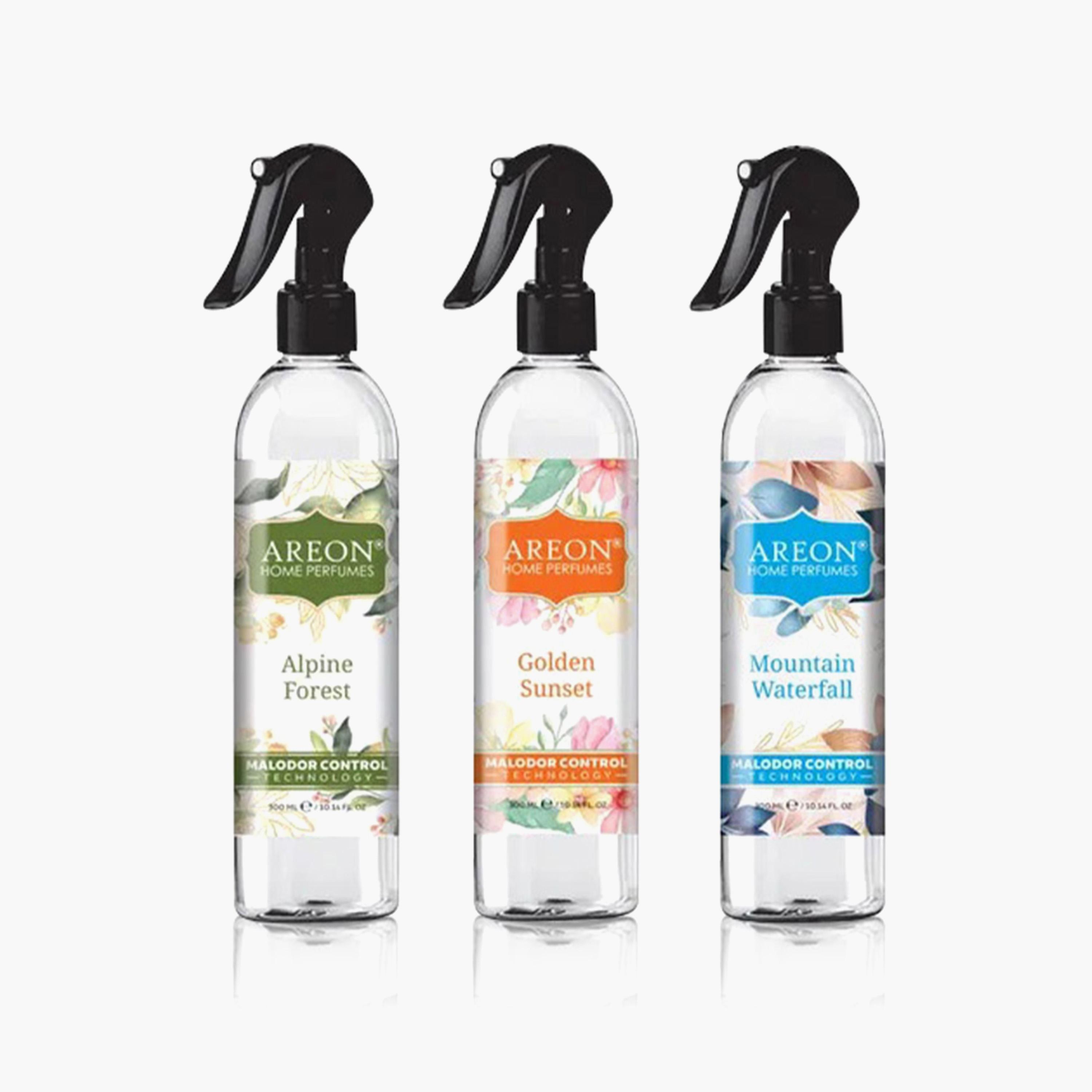 Areon 3-Piece Malodor Control Room Spray Set - 300 ml-beautyandpersonalcare-fragrance-unisex-image-1
