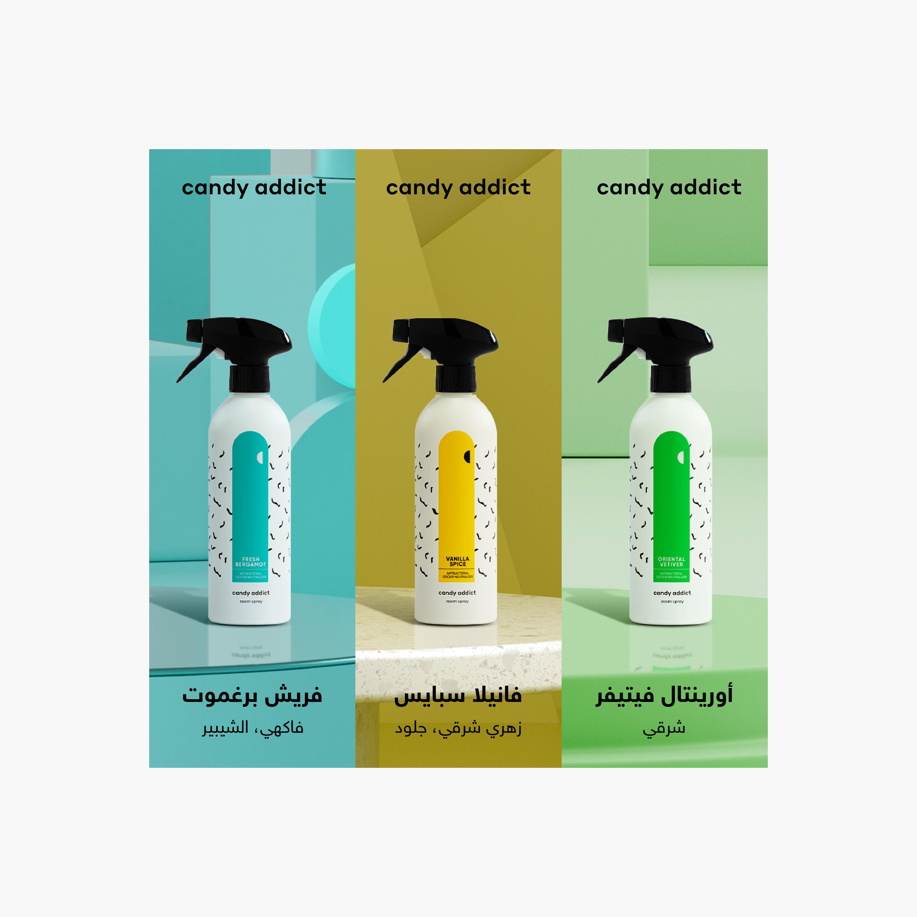 Candy Addict Fresh Bergamot Room Spray - 500 ml-household-homefragrance-homesprays-image-2