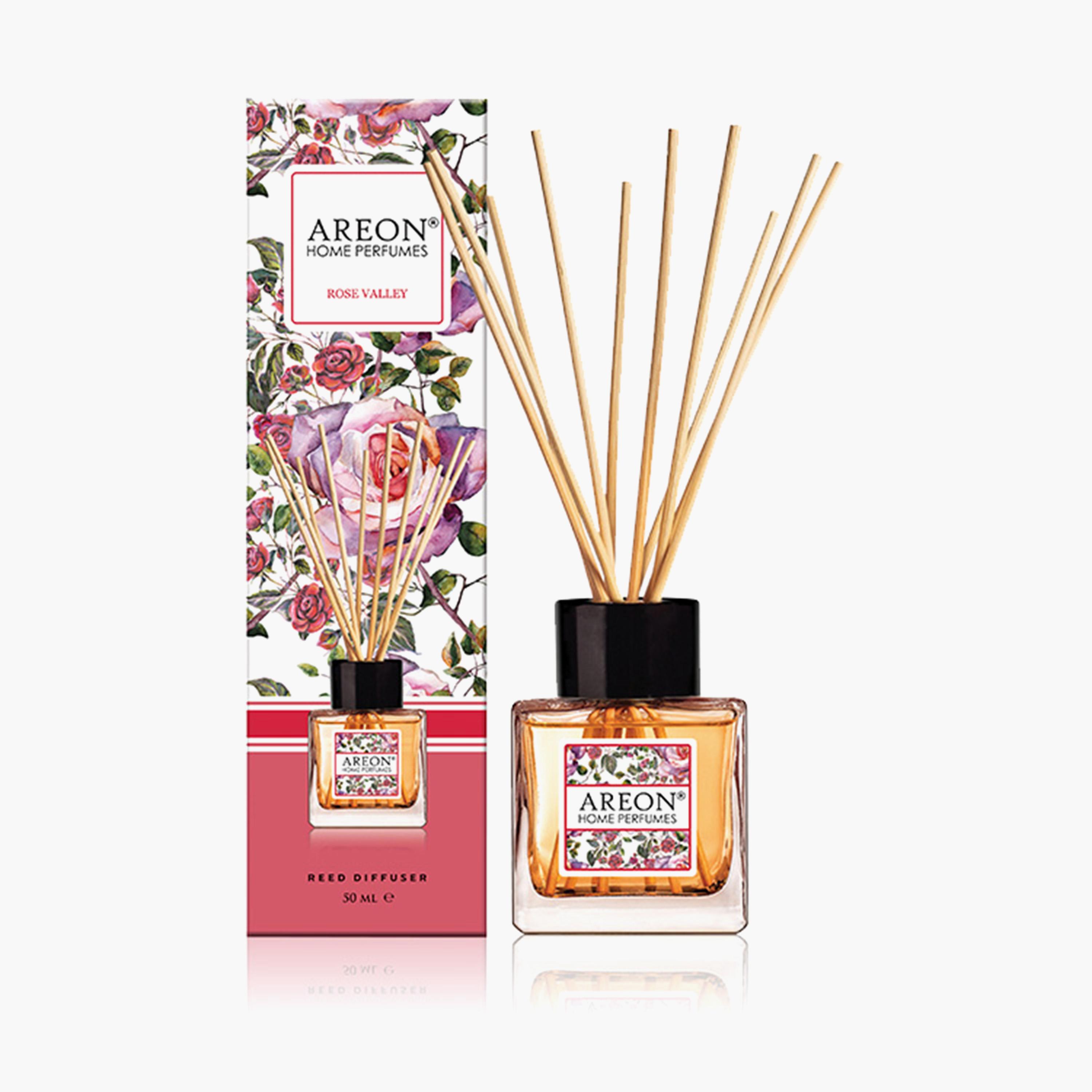 Areon Rose Valley Reed  Diffuser - 50 ml-household-homefragrance-reeddiffusers-image-1