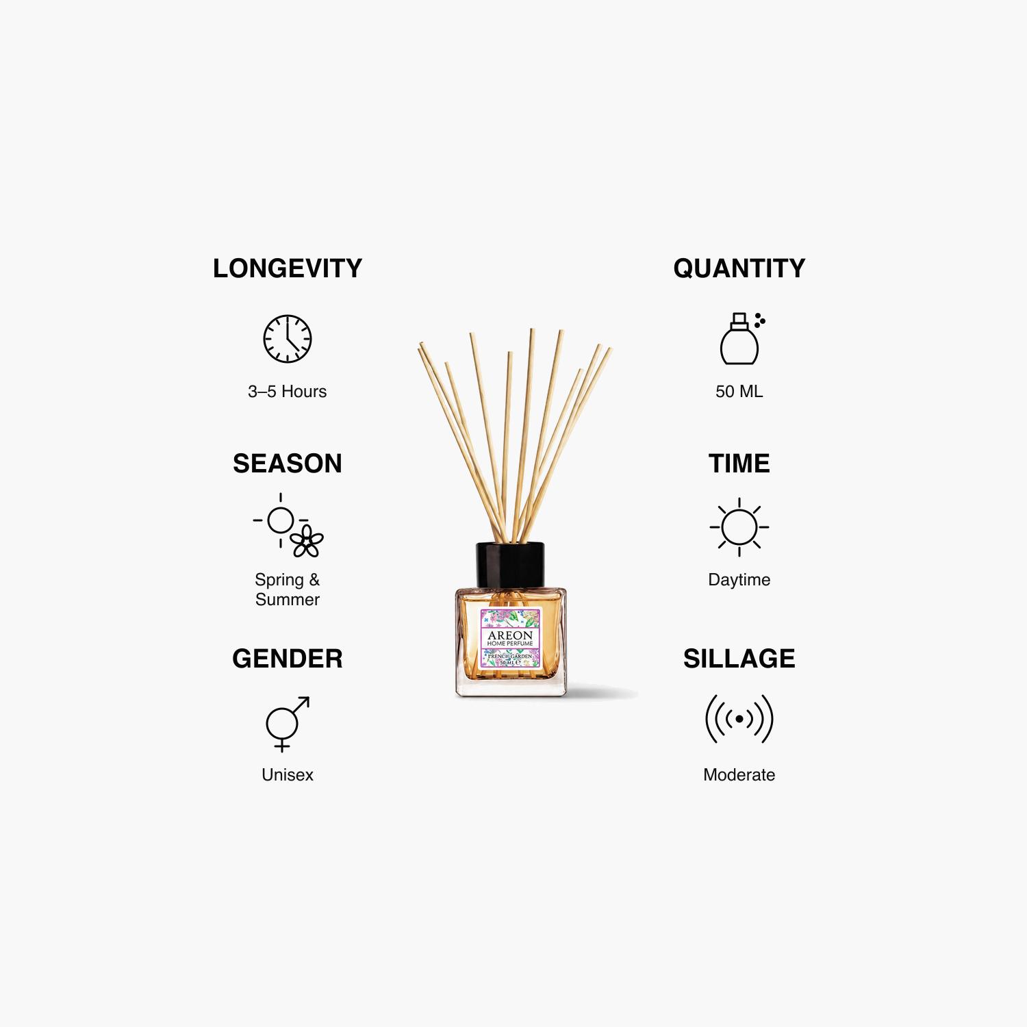 Areon French Garden Reed Diffuser - 50 ml-household-homefragrance-reeddiffusers-image-5