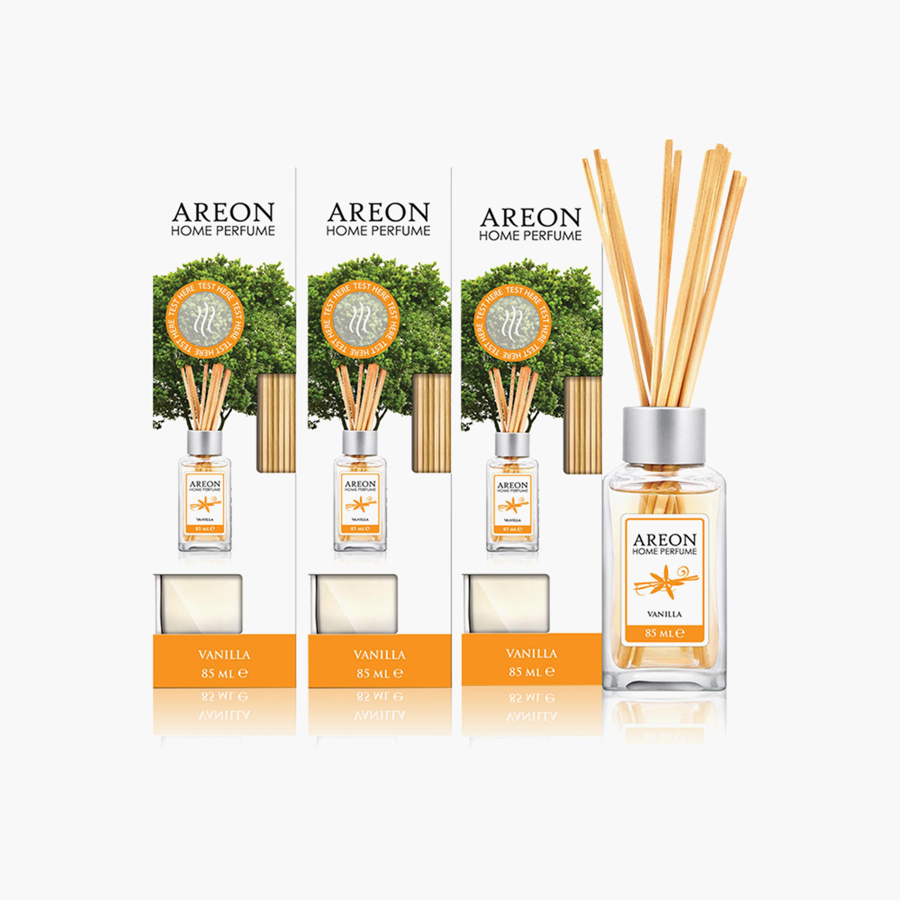 Areon 3-Piece Vanilla Reed Diffuser Set - 85 ml-household-homefragrance-reeddiffusers-image-1
