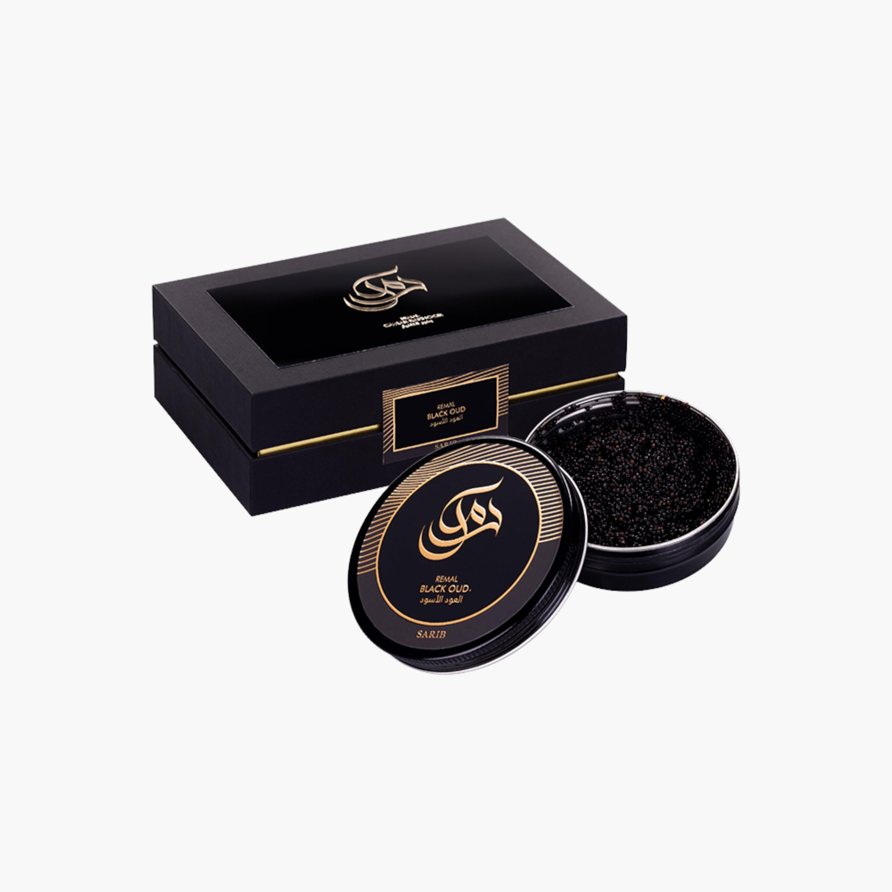 Remal Black Oud Caviar Bakhoor Gift Set-household-homefragrance-fragrancegiftset-image-1