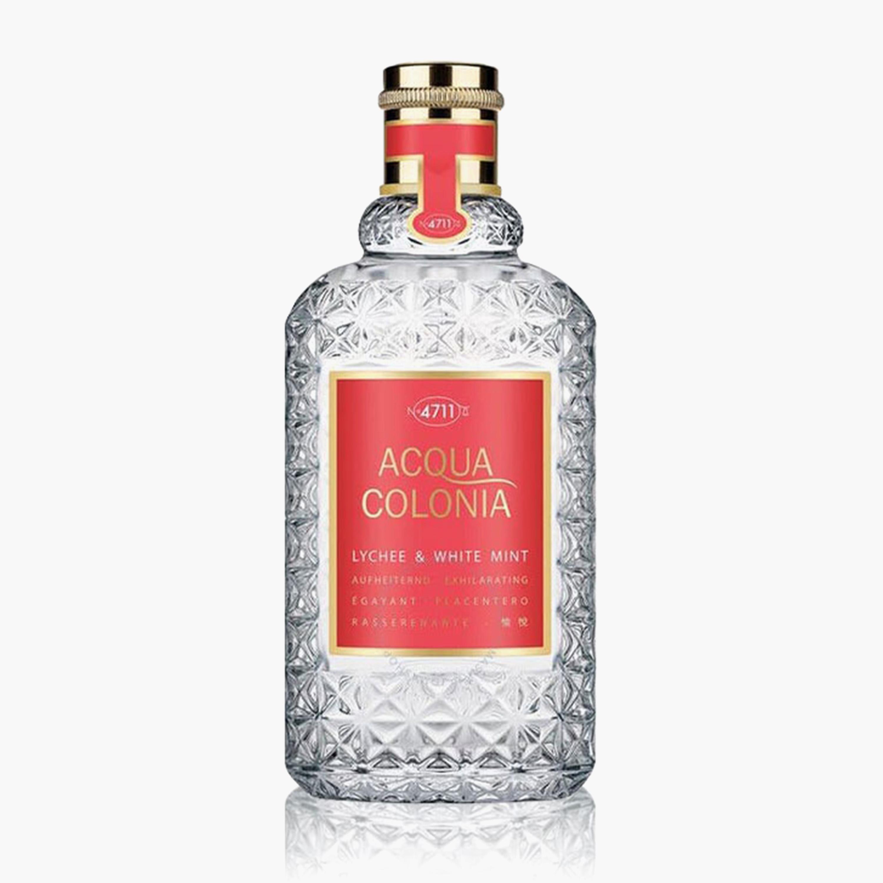 4711 Aqua Colonia Lychee & White Mint Eau de Cologne - 170 ml-beautyandpersonalcare-fragrance-unisex-image-1