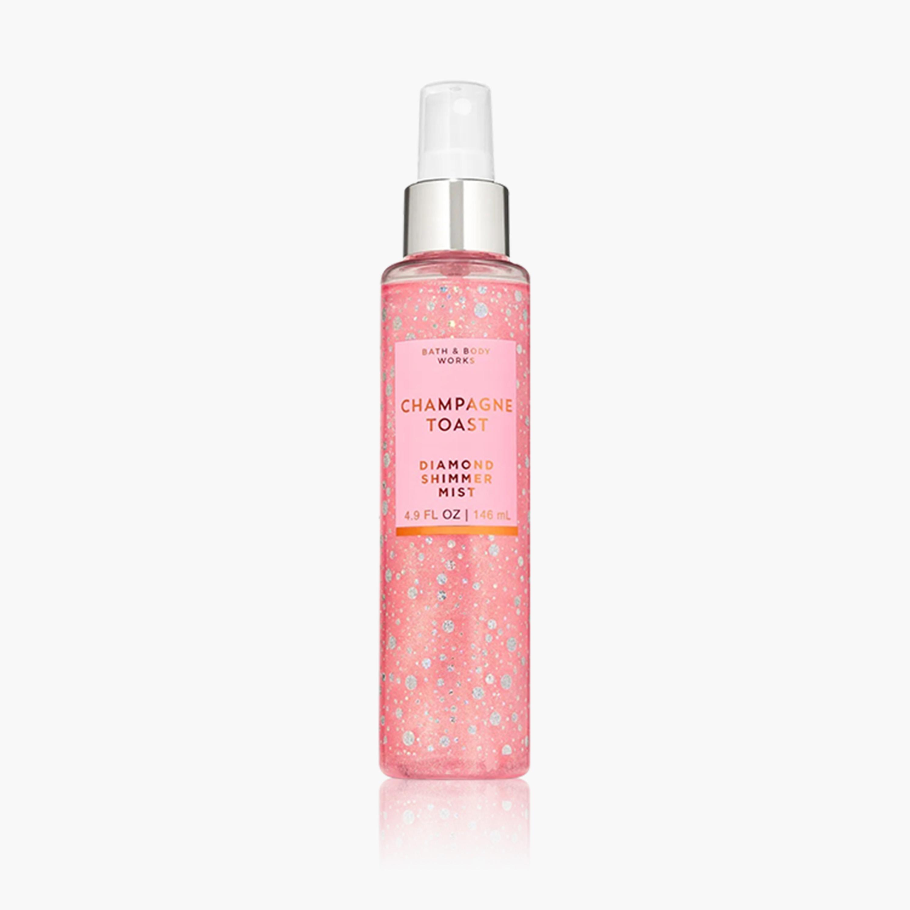 بخاخ معطر للجسم شامبين توست دايموند شيمر للنساء من باث آند بودي وركس - 145 مل-beautyandpersonalcare-fragrance-women-image-1