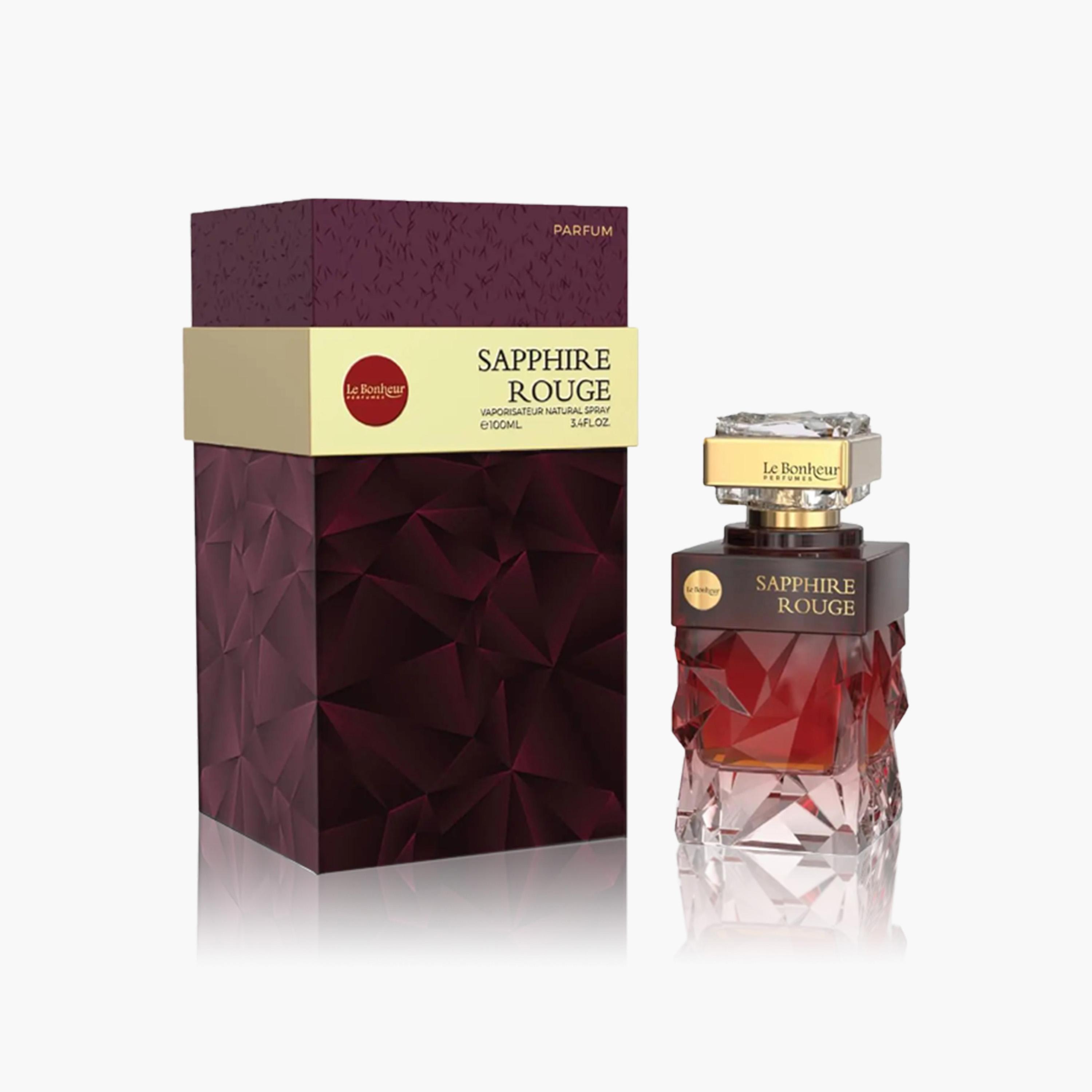Le Bonheur Sapphire Rouge Eau de Parfum for Women - 100 ml-beautyandpersonalcare-fragrance-women-image-2