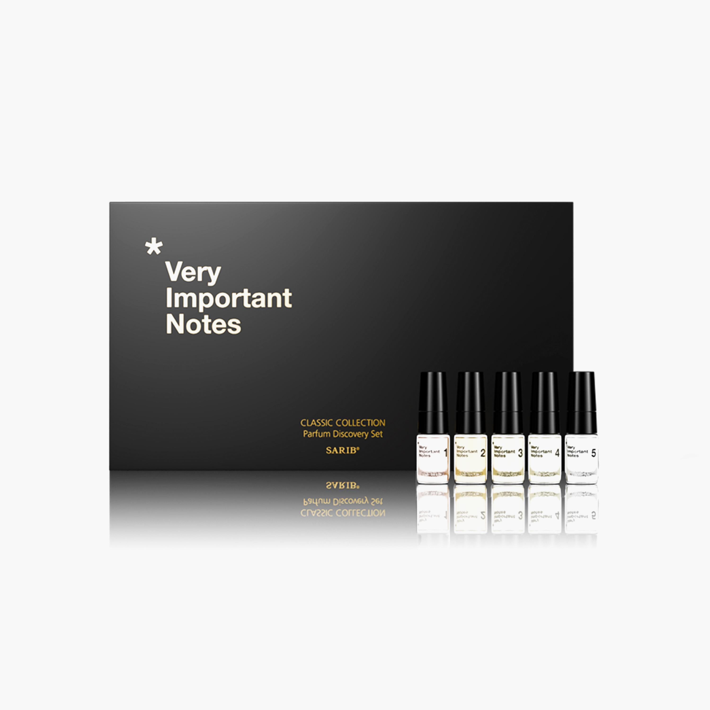 Very Important Notes 5-Piece Classic Collection Parfum Discovery Set-beautyandpersonalcare-fragrance-unisex-image-1