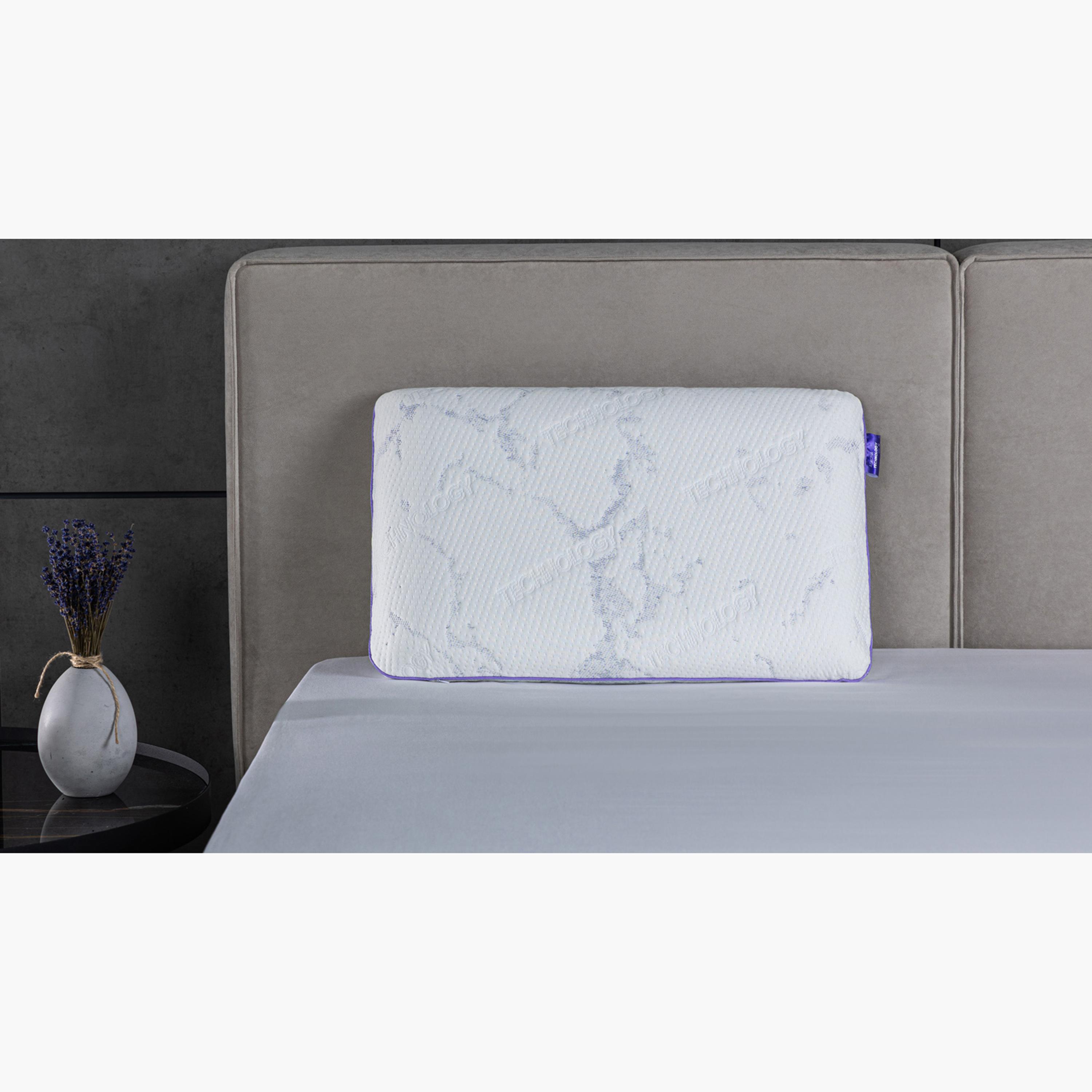 Askona Alpha Technology Breathable Memory Foam Pillow - 38x60 cm