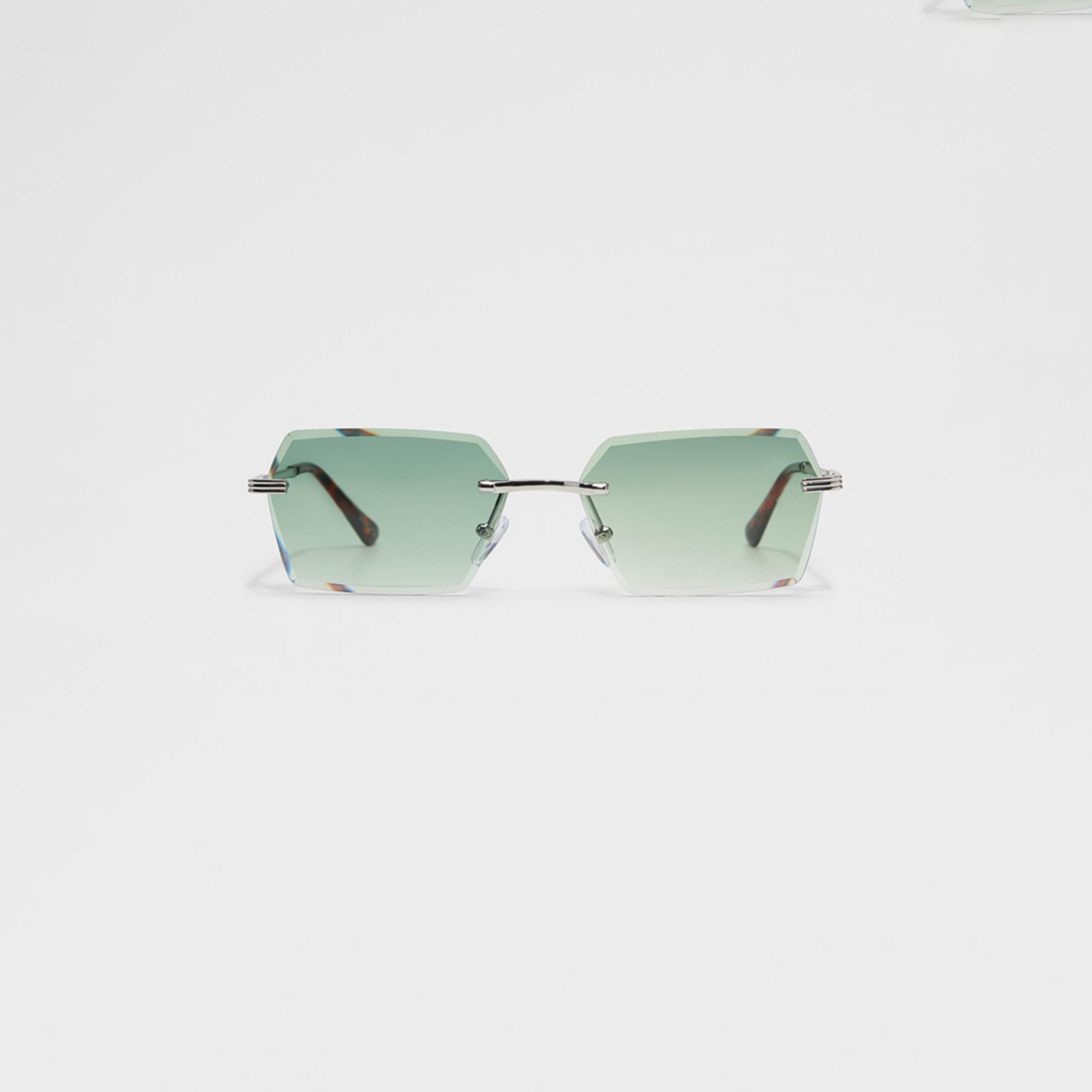 ألدو- نظارة شمسية كاولي رجالية هندسية لون فضي-men-sunglasses-image-1
