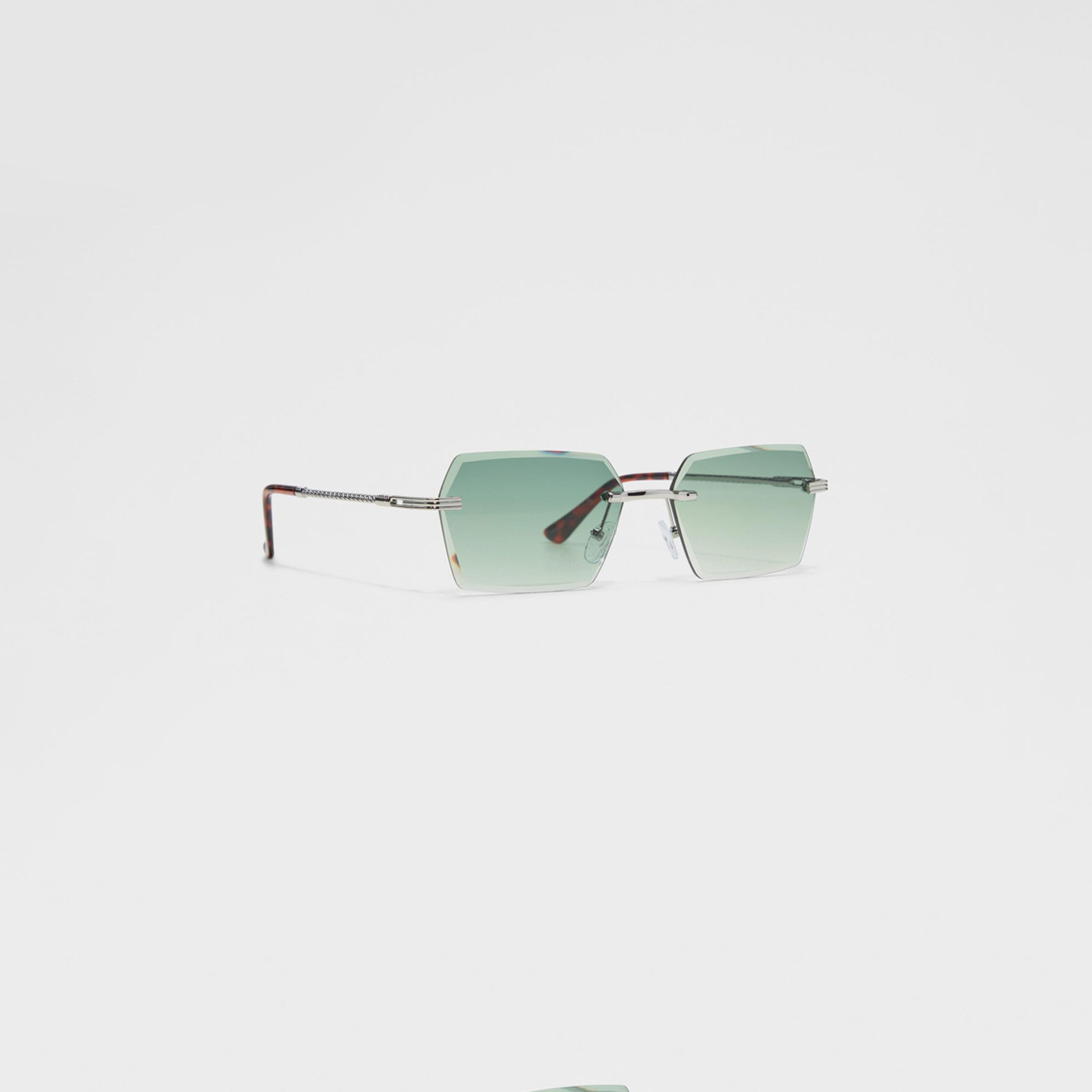 ألدو- نظارة شمسية كاولي رجالية هندسية لون فضي-men-sunglasses-image-2