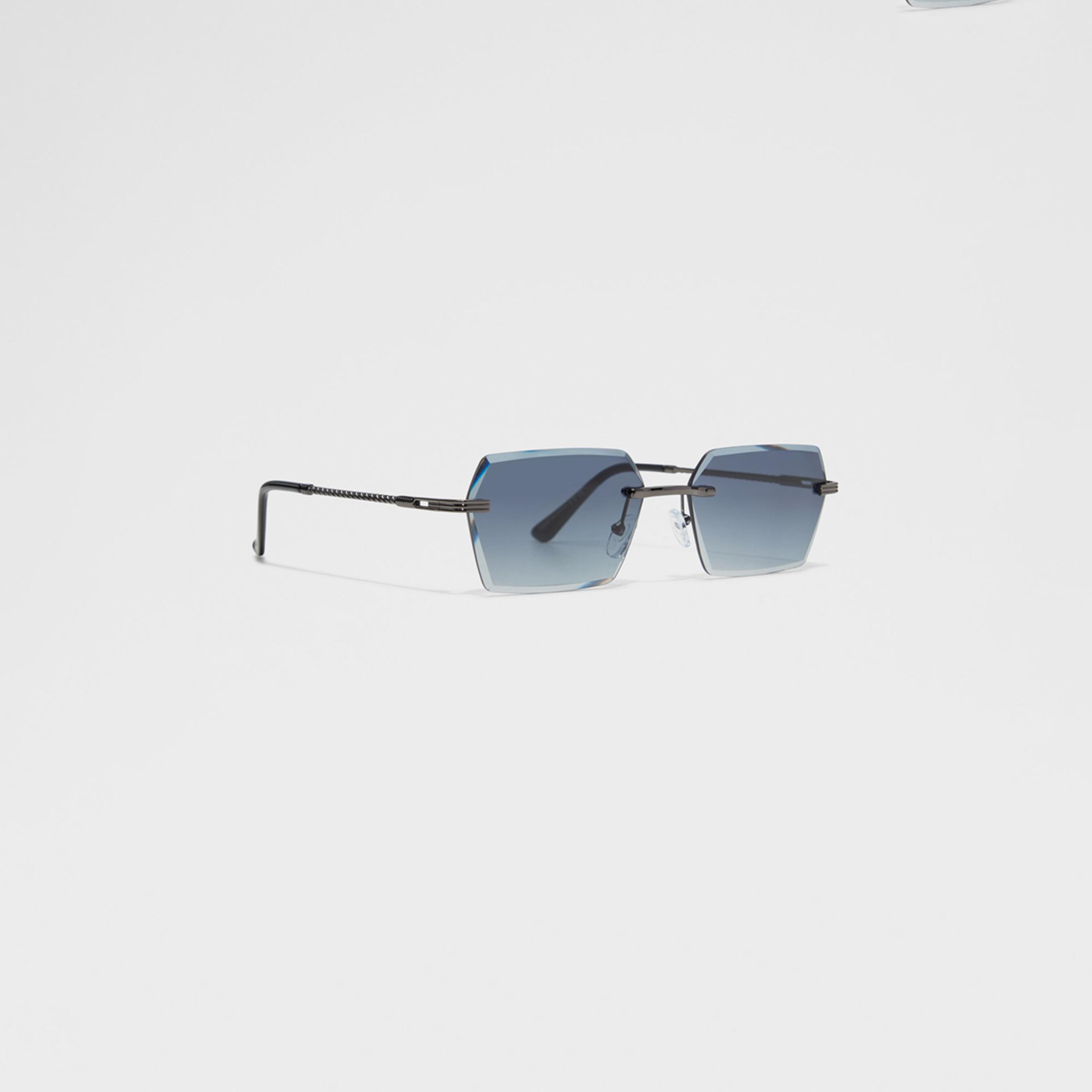 ألدو- نظارة شمسية كاولي رجالية هندسية لون فضي-men-sunglasses-image-2