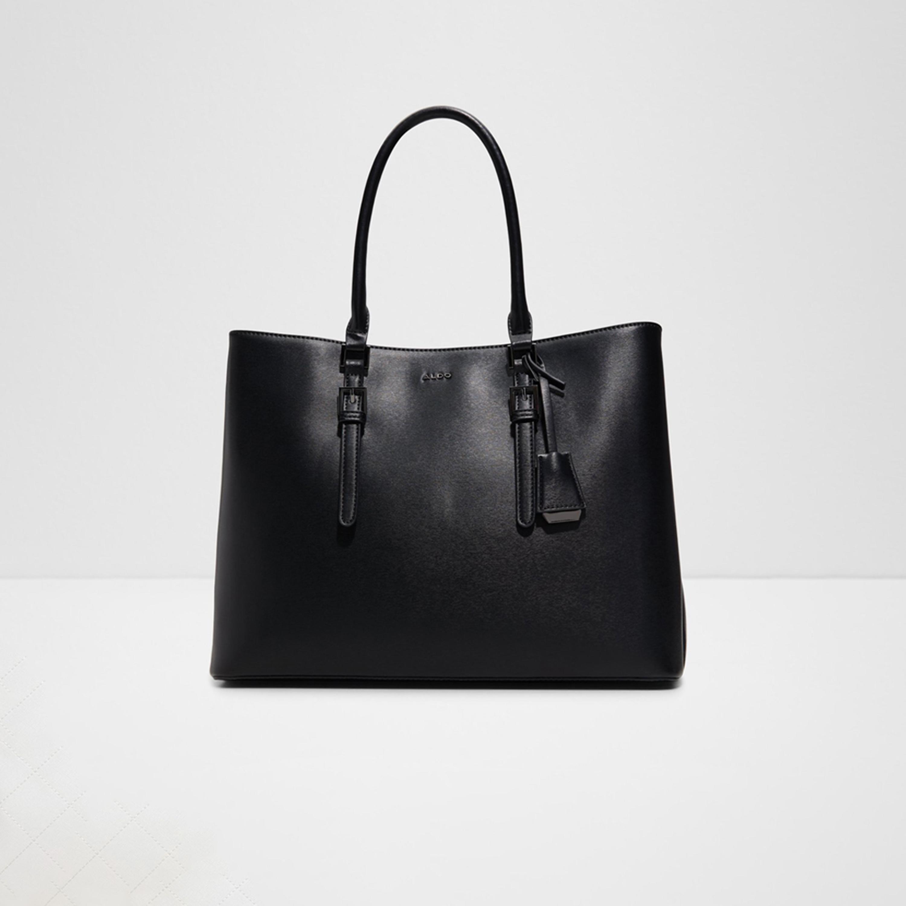 ألدو-  شنطة كتف سادة بإغلاق بسحاب ومقبض مزدوج-women-bagsandwallets-handbags-image-1