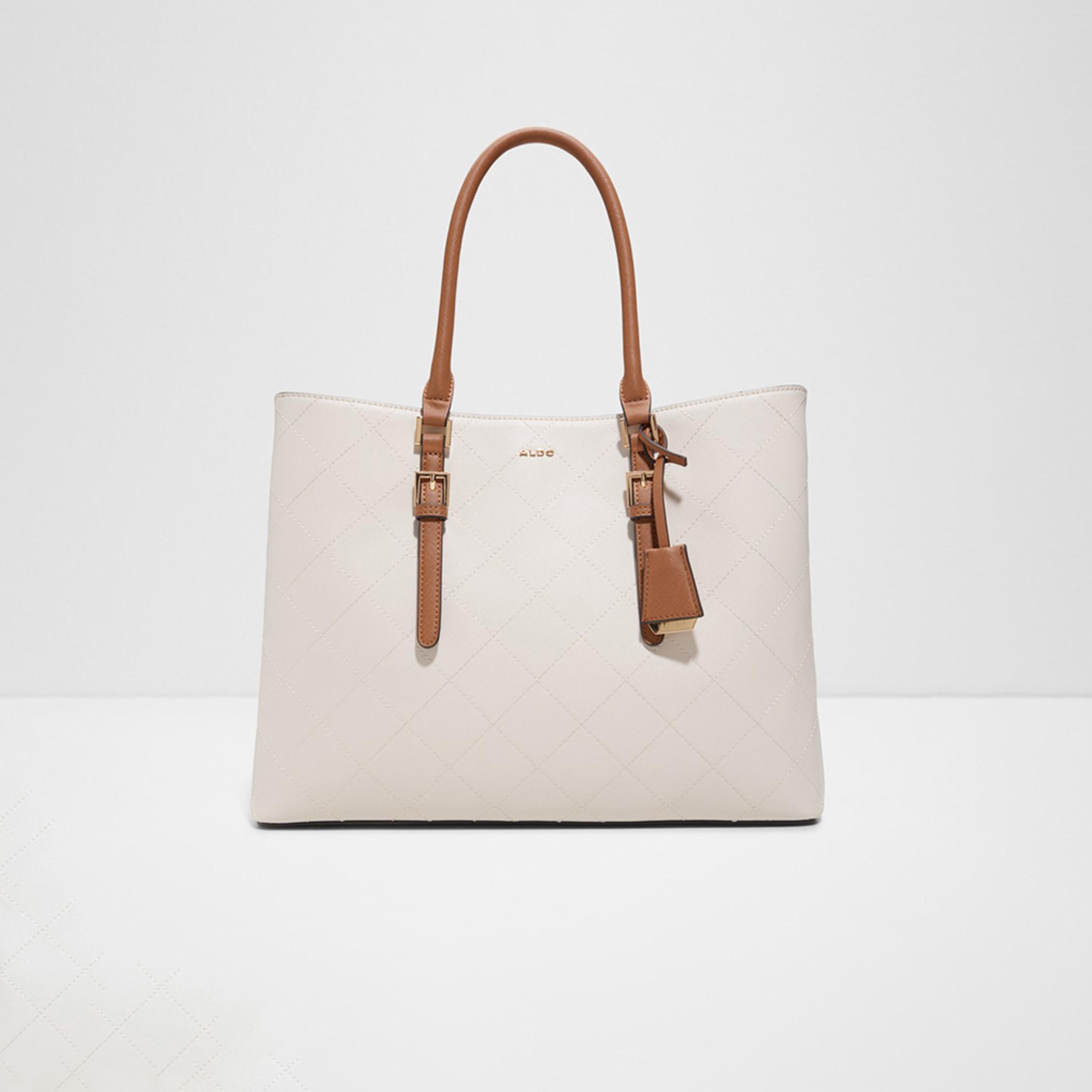 ألدو-  شنطة كتف سادة بإغلاق بسحاب ومقبض مزدوج-women-bagsandwallets-handbags-image-1