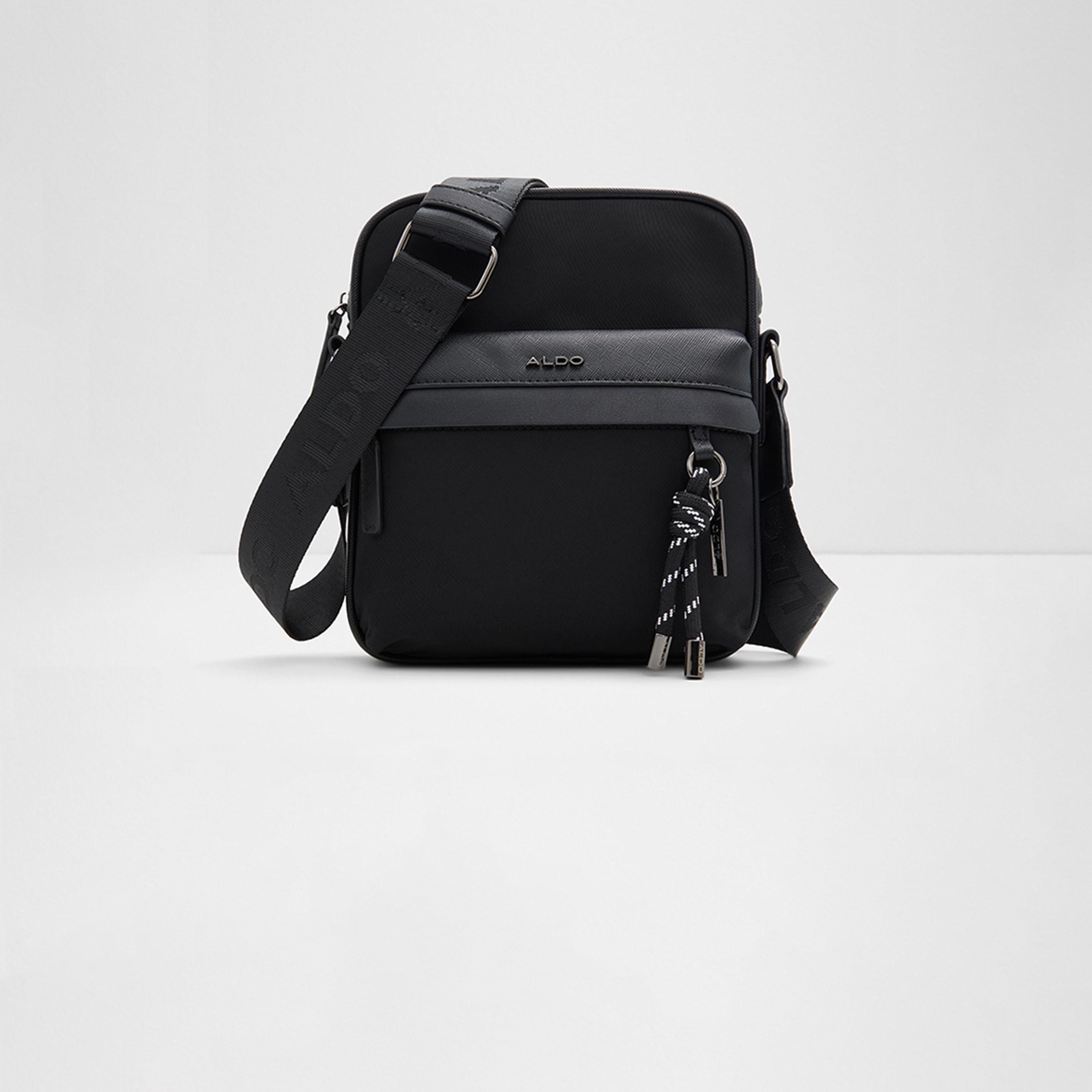 ألدو-  شنطة كروس سادة مع سحاب للإغلاق-men-bags-image-1