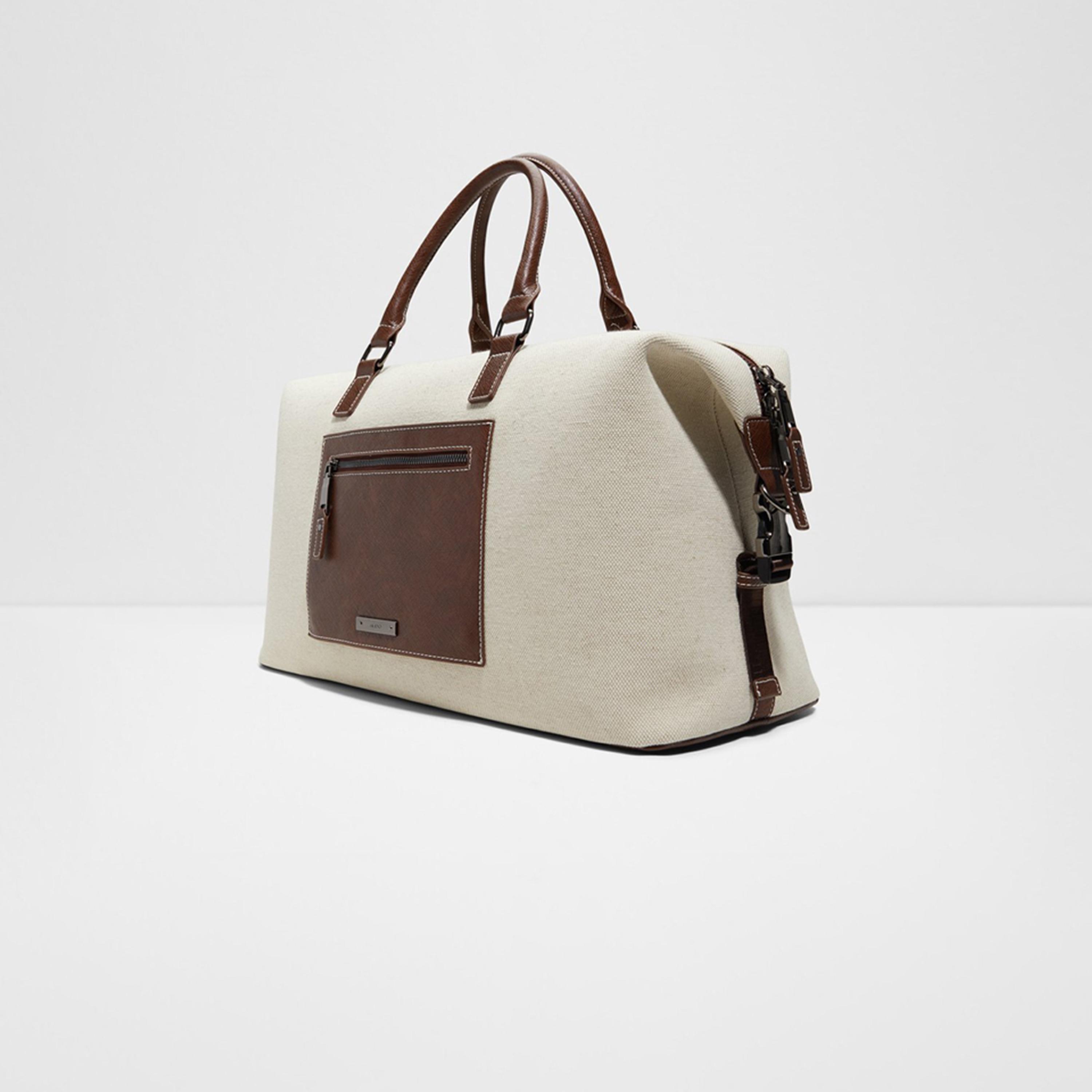 ألدو-  شنطة دفل منقوشة بسحاب ومقبض مزدوج-men-bags-image-2