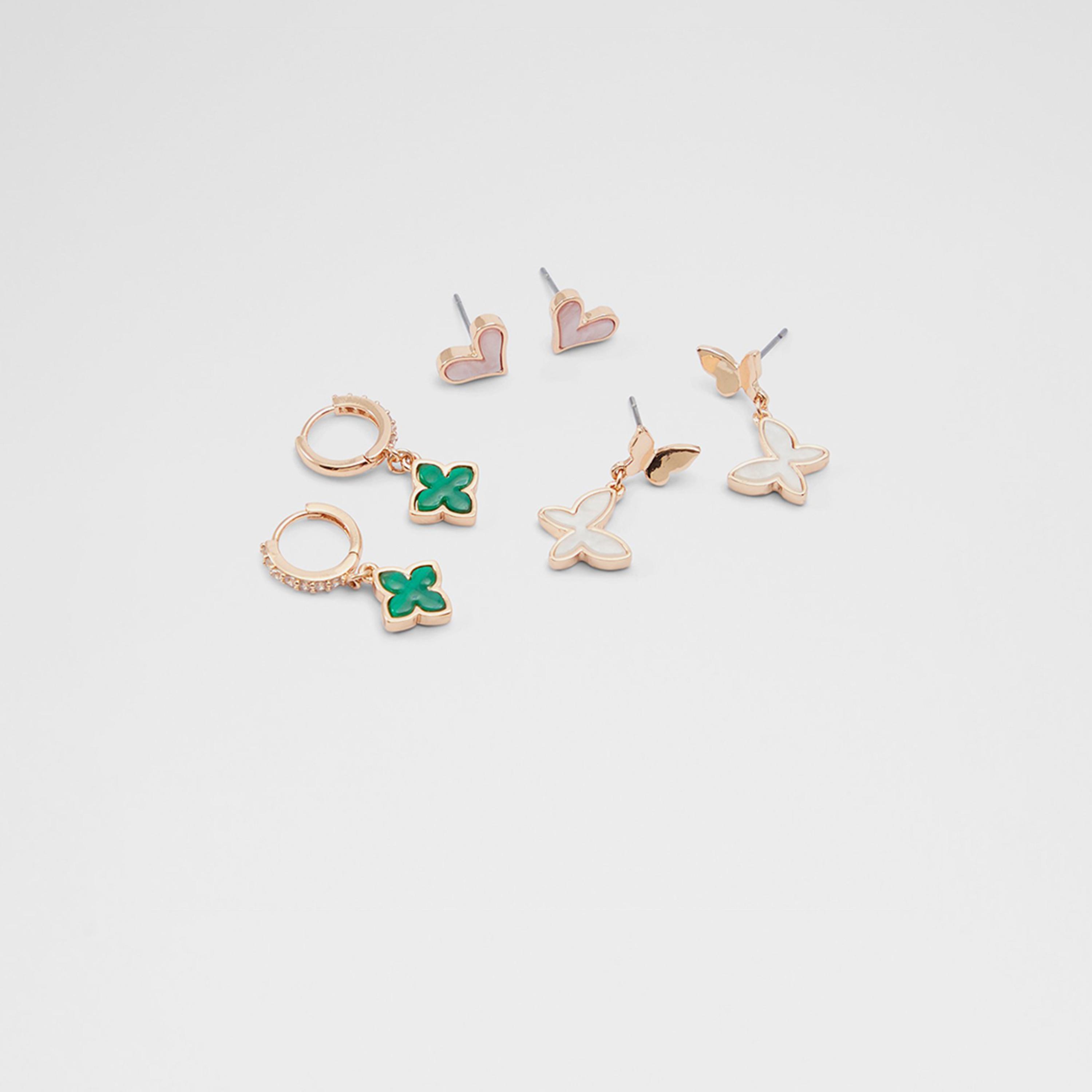 ألدو - أقراط نسائية ويمسيلي مزينة بالزهور ومرصعة بالزركونيا المكعبة-women-watchesandjewellery-jewellery-earrings-image-1