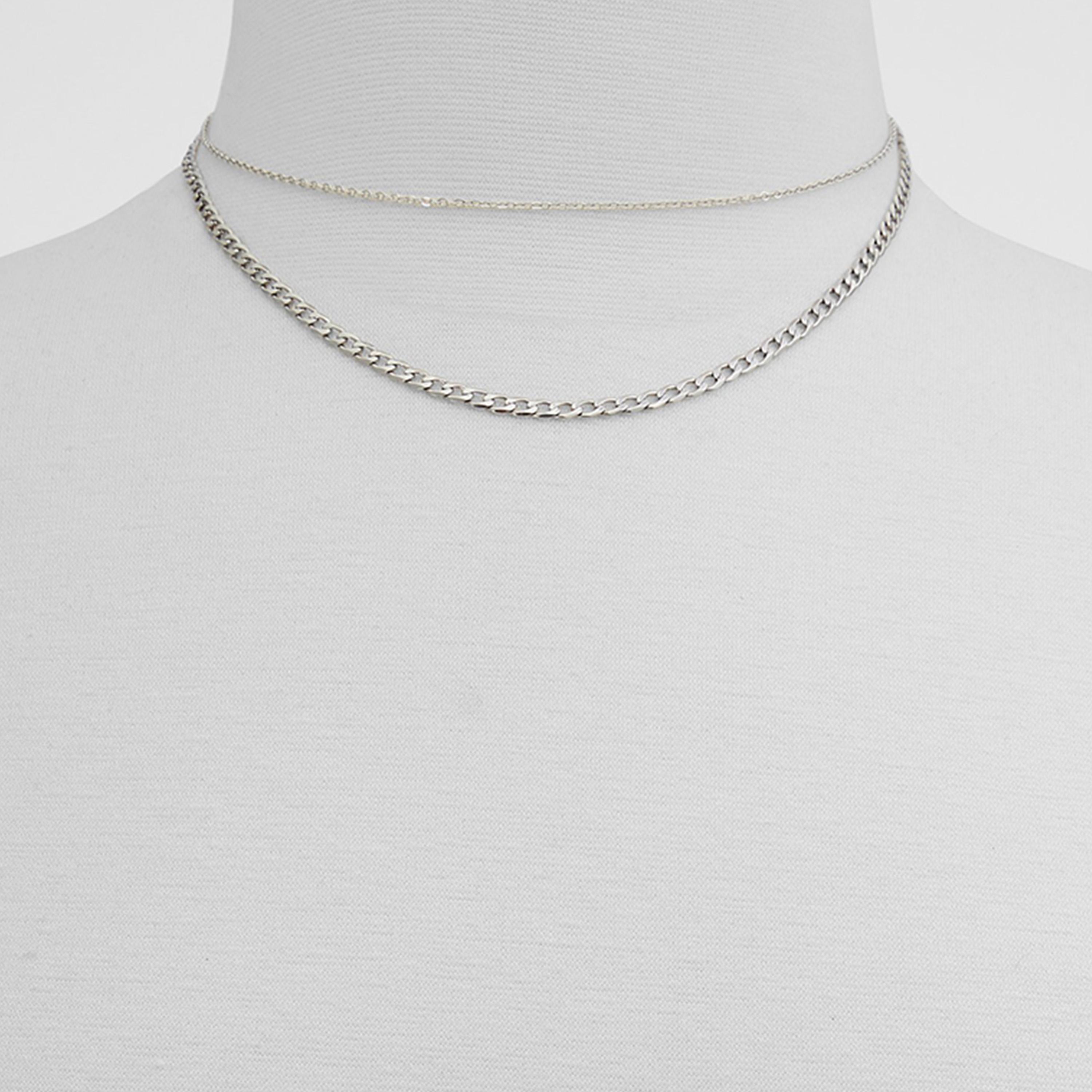 ألدو - قلادة لوف تشين النسائية المزخرفة من الفولاذ-women-watchesandjewellery-jewellery-necklacesandpendants-image-2