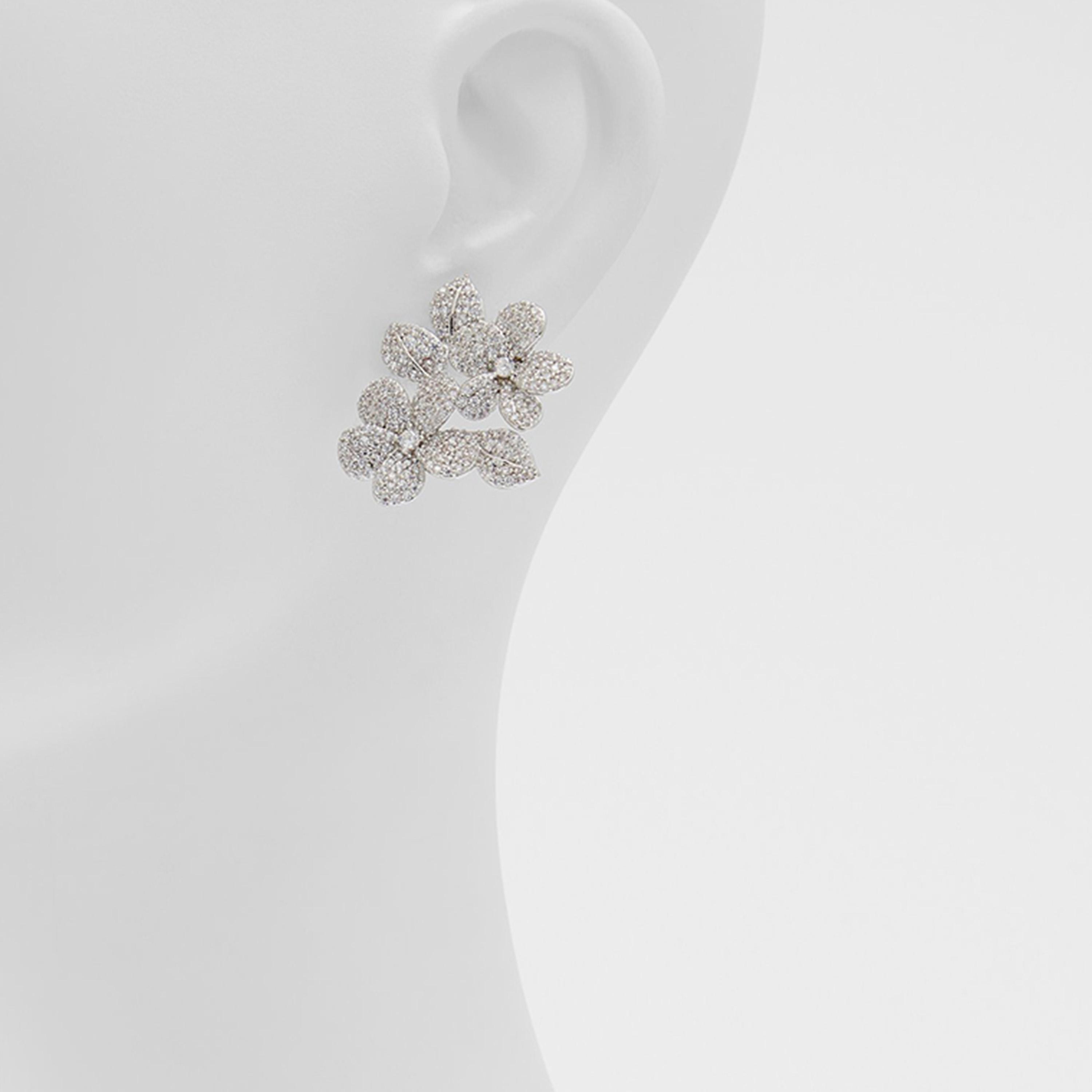 ألدو - أقراط لافلورا النسائية المزينة بالزركونيا المكعبة-women-watchesandjewellery-jewellery-earrings-image-2
