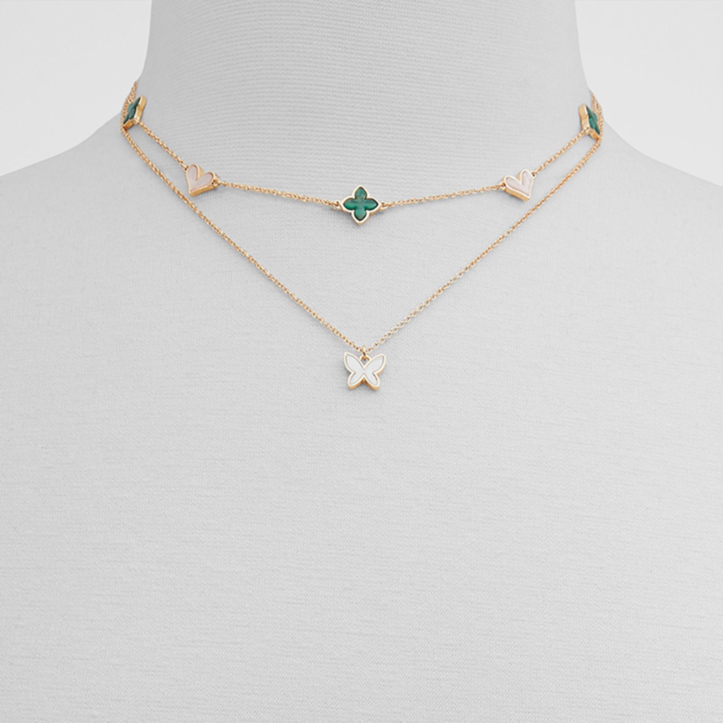 ألدو - قلادة تشيريش النسائية المزخرفة-women-watchesandjewellery-jewellery-necklacesandpendants-image-2