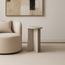 Woody Rivoli Travertine Top Side Table-InfluencerCodes_Ramadan26_All_20012026-image-1