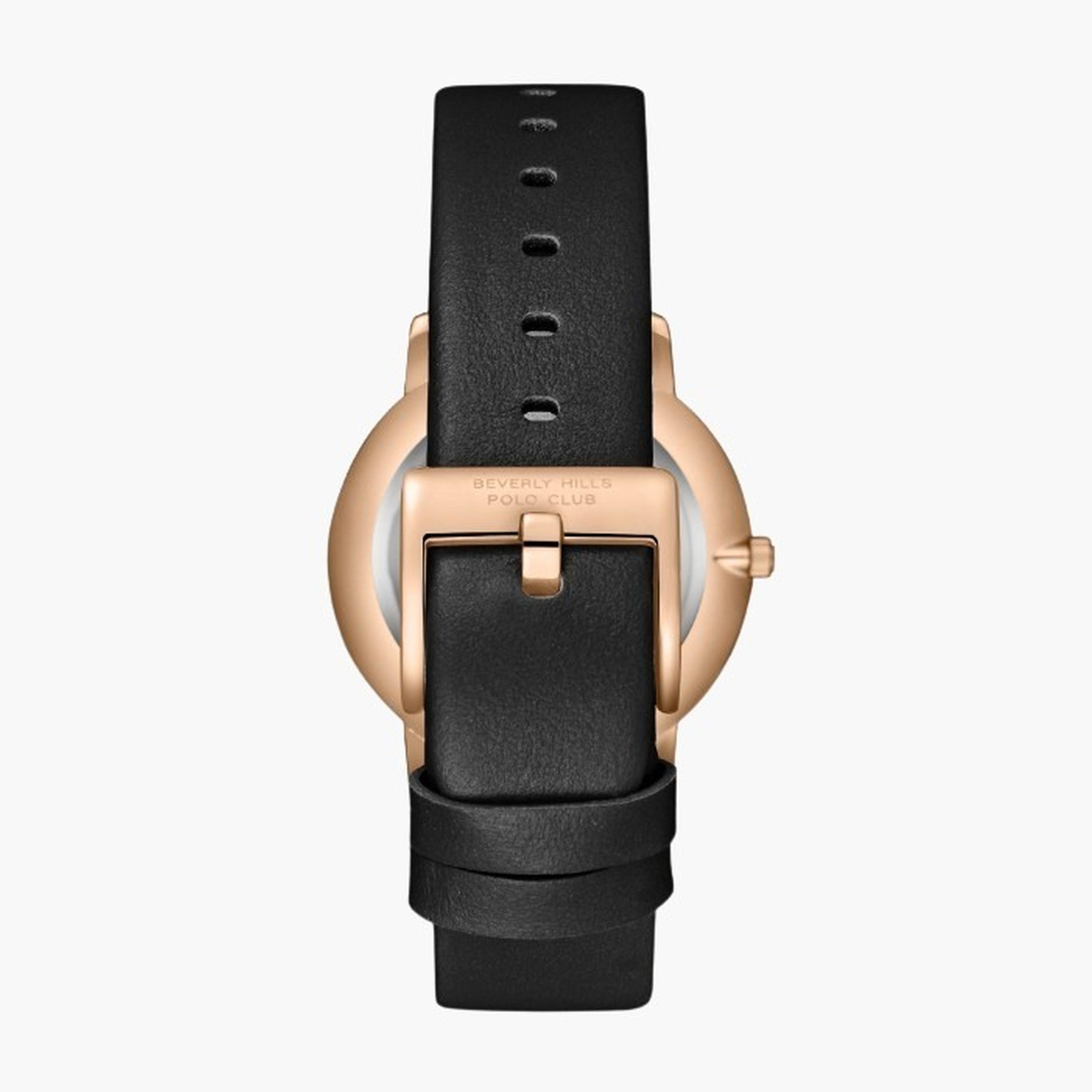 Beverly Hills Polo Club Men's 39.5MM Multicolour Analog Leather Strap Watch | BP3722X.431-men-watchesandjewellery-watches-image-4