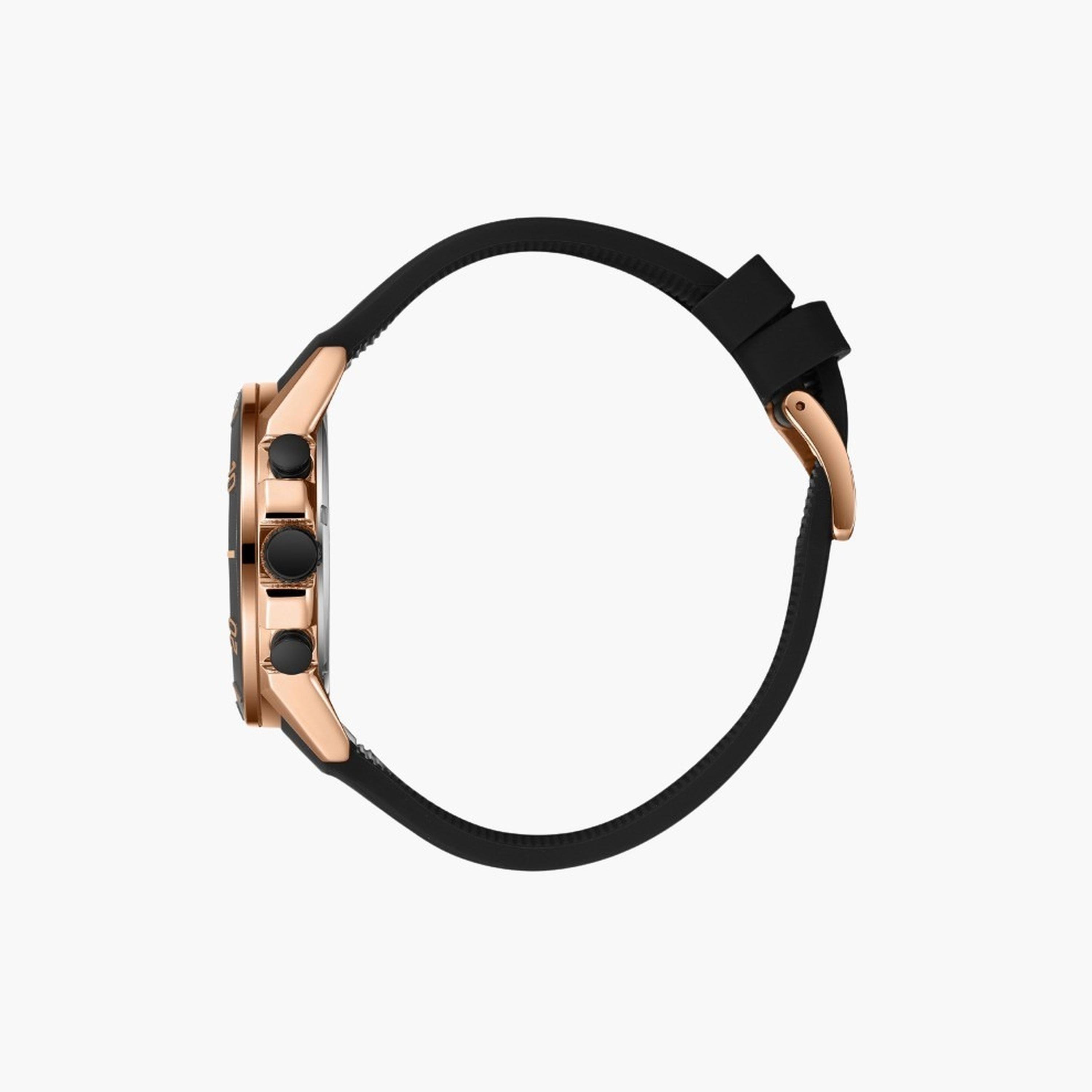 بيفرلي هيلز بولو كلزب- ساعة رجالية كرونوغراف سوار سيليكون لون رمادي-men-watchesandjewellery-watches-image-3