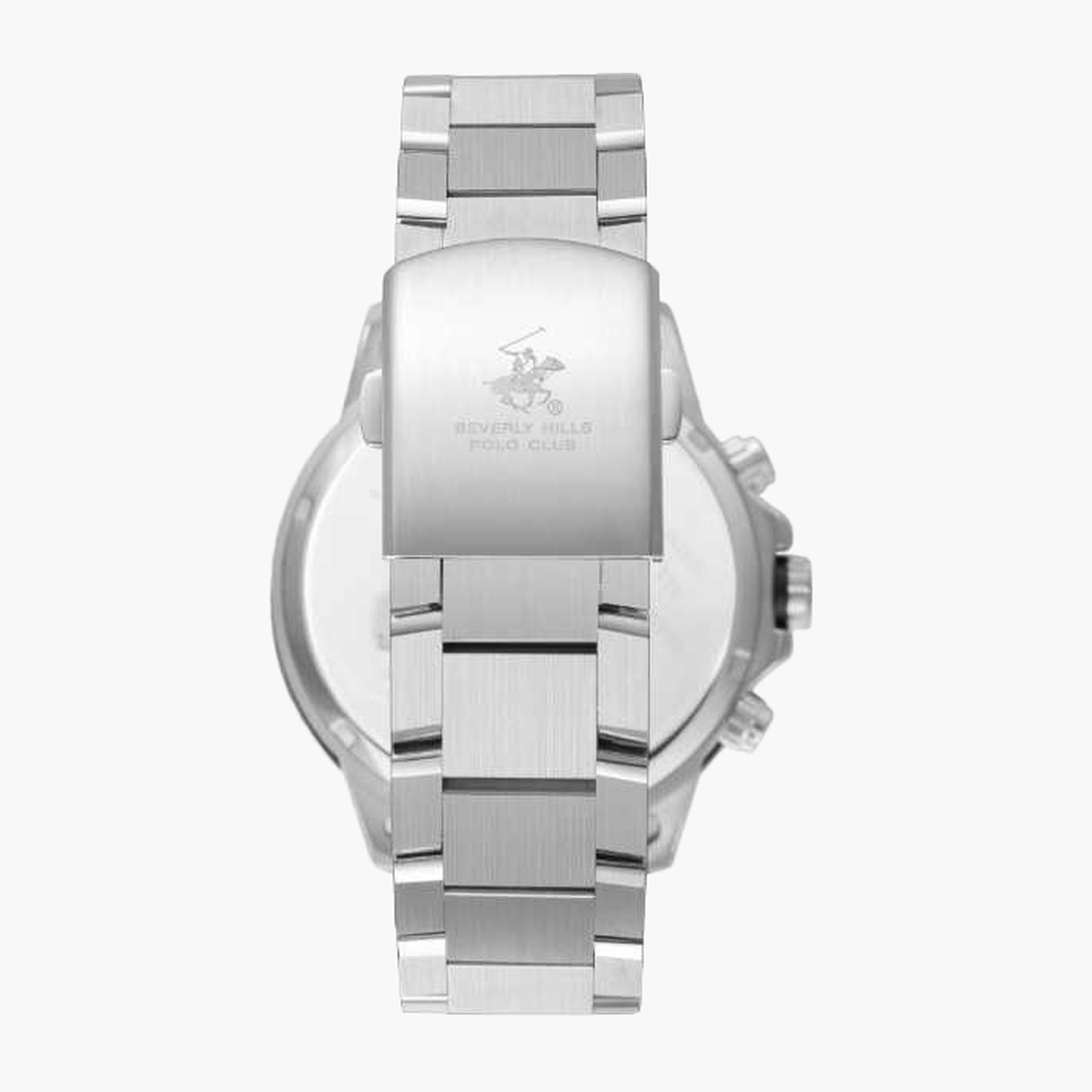 بيفرلي هيلز بولو كلزب- ساعة رجالية 45 مم كرونوغراف سوار معدني لون أخضر غامق-men-watchesandjewellery-watches-image-4
