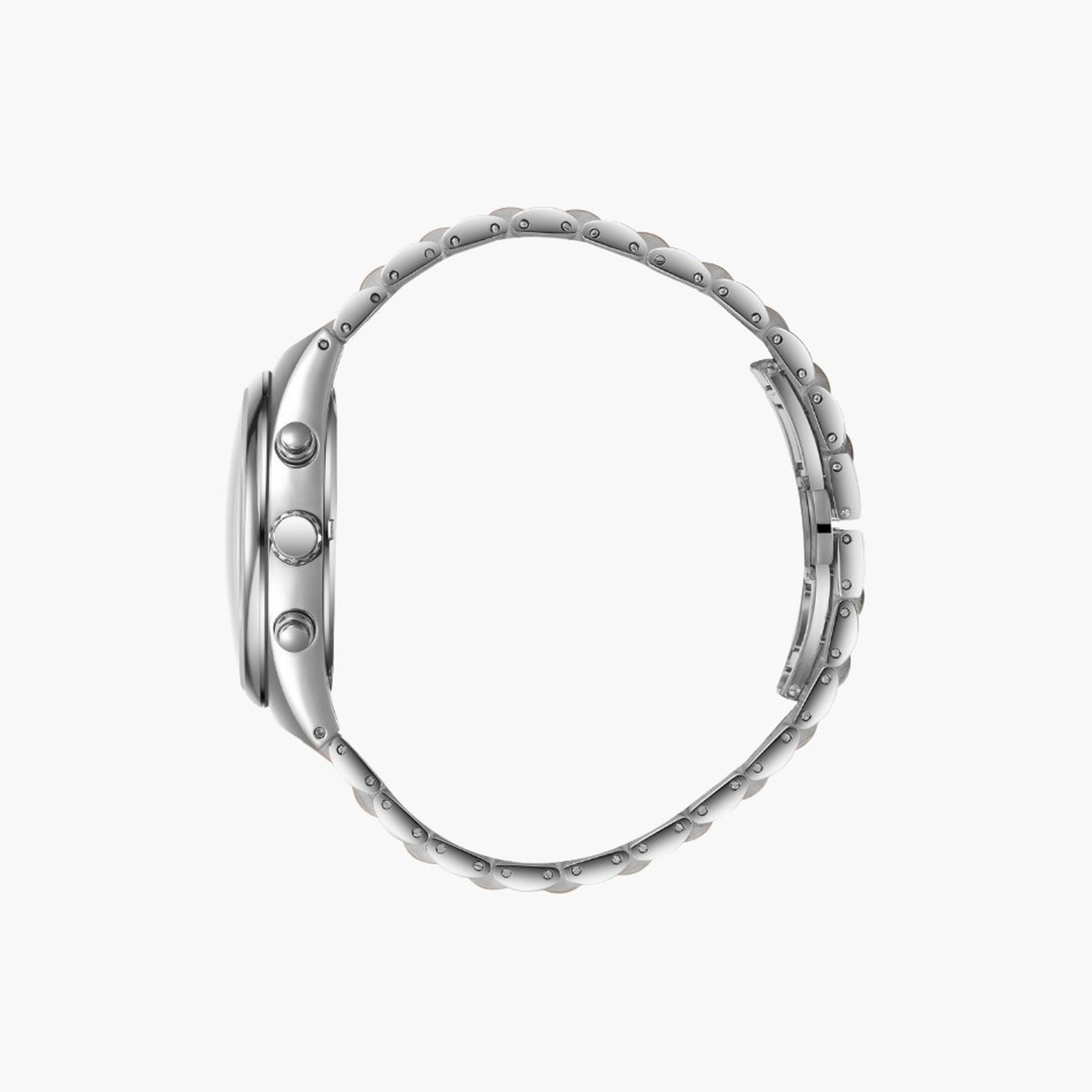 بيفرلي هيلز بولو كلزب- ساعة رجالية 41 مم كرونوغراف سوار معدني لون أسود-men-watchesandjewellery-watches-image-3