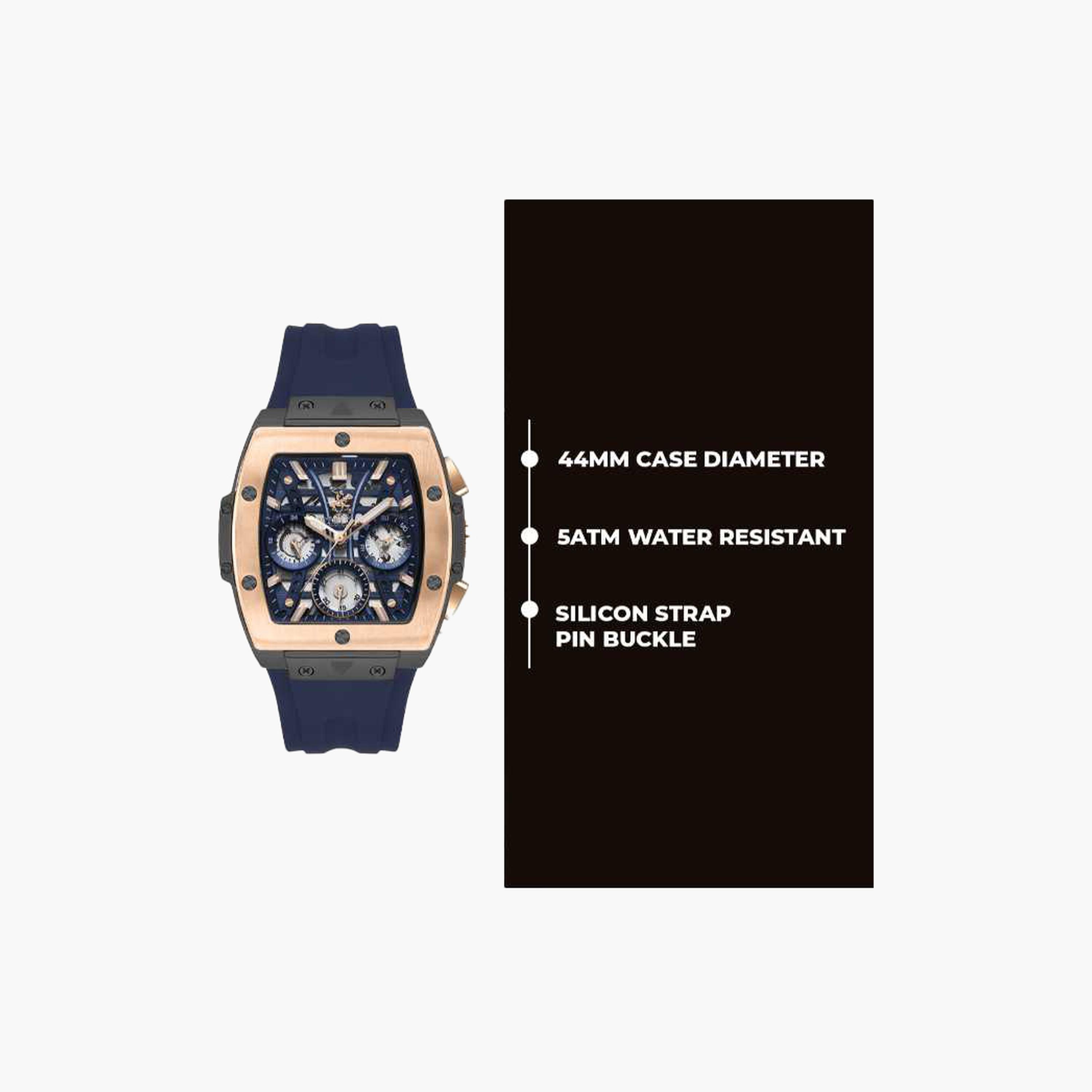 Beverly Hills Polo Club Men's 51.9MM Multicolour Chronograph Silicone Strap Watch | BP3628X.099-men-watchesandjewellery-watches-image-10