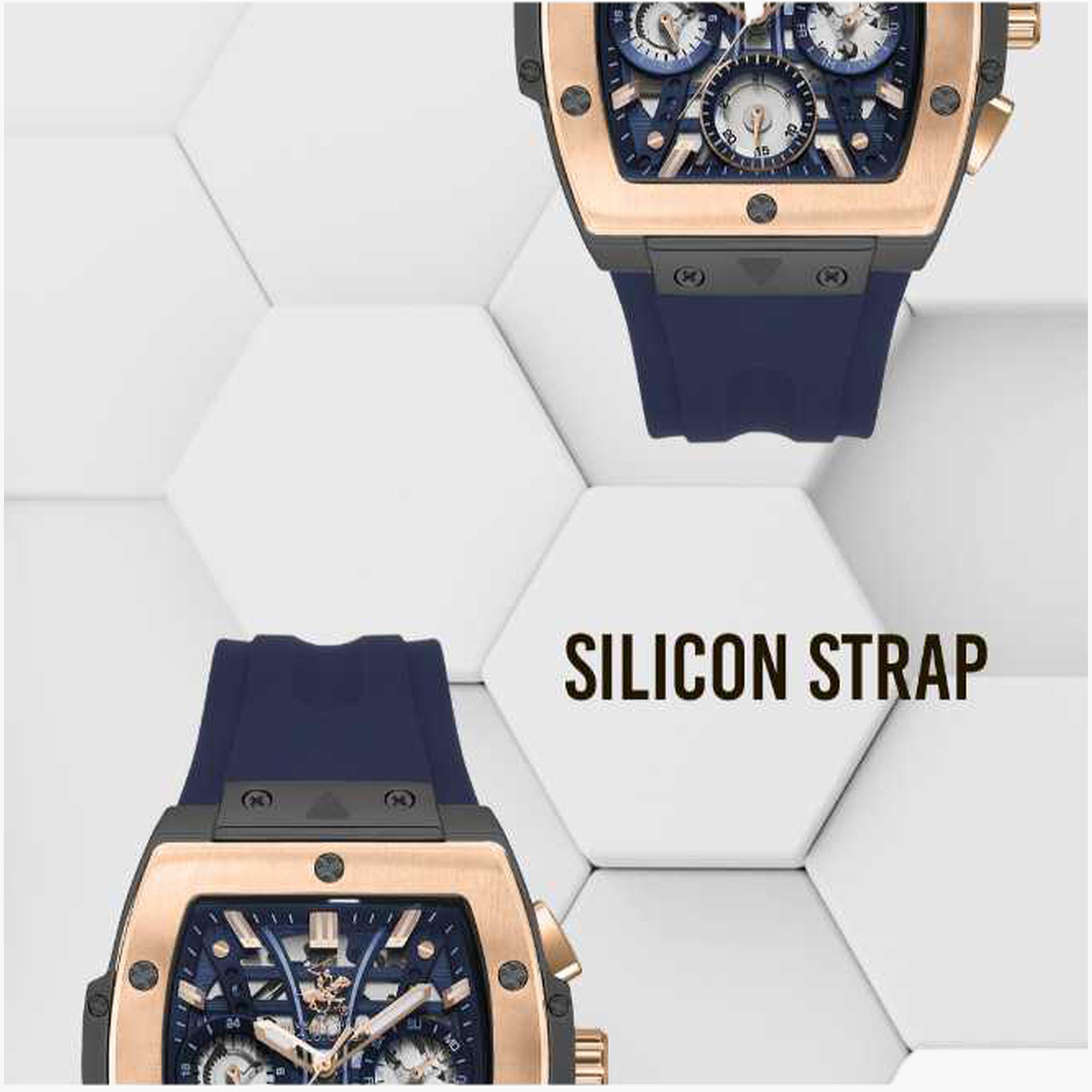 Beverly Hills Polo Club Men's 51.9MM Multicolour Chronograph Silicone Strap Watch | BP3628X.099-men-watchesandjewellery-watches-image-7