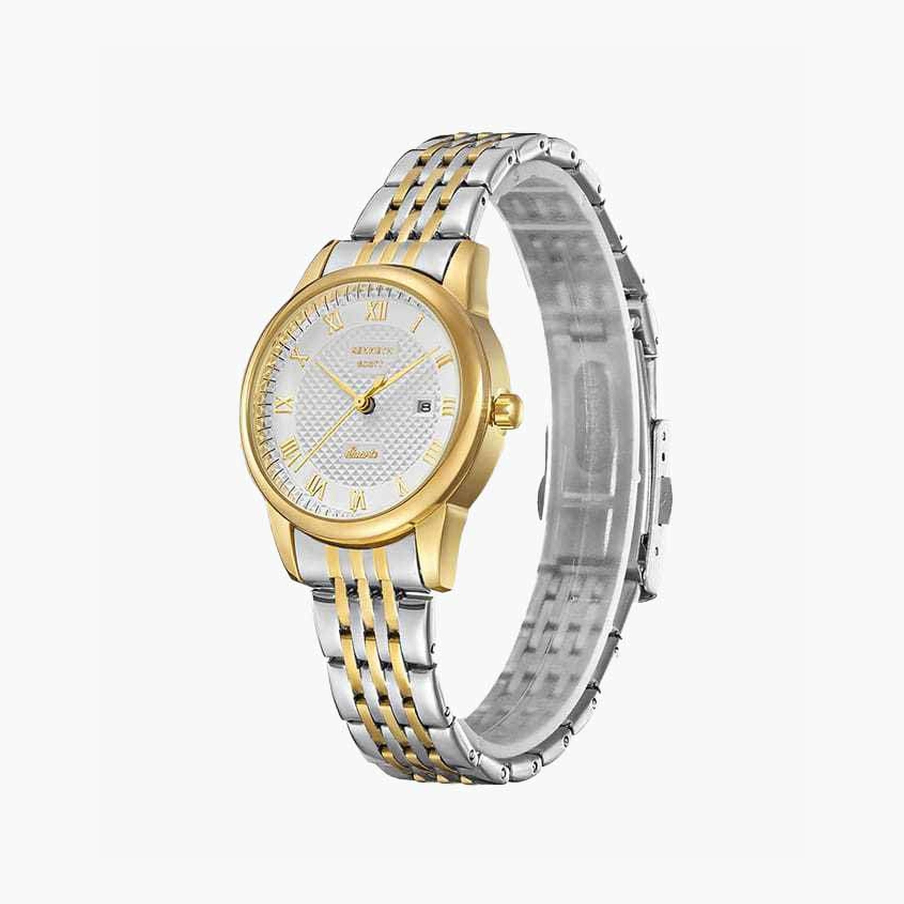 Kenneth Scott Women's 40MM Multicolour Analog Stainless Steel Strap Watch | K23530-TBTW-women-watchesandjewellery-watches-image-2