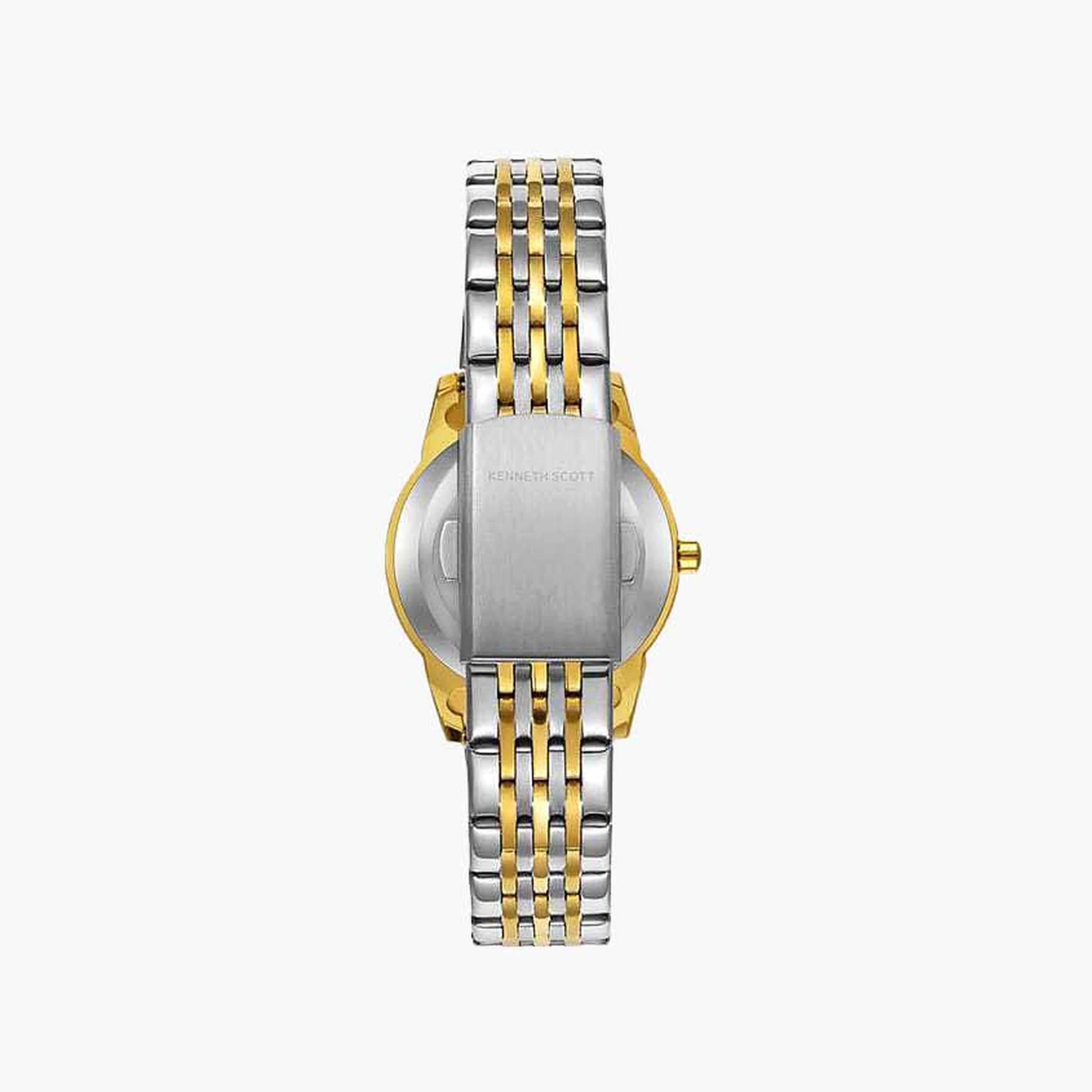 Kenneth Scott Women's 40MM Multicolour Analog Stainless Steel Strap Watch | K23530-TBTW-women-watchesandjewellery-watches-image-3