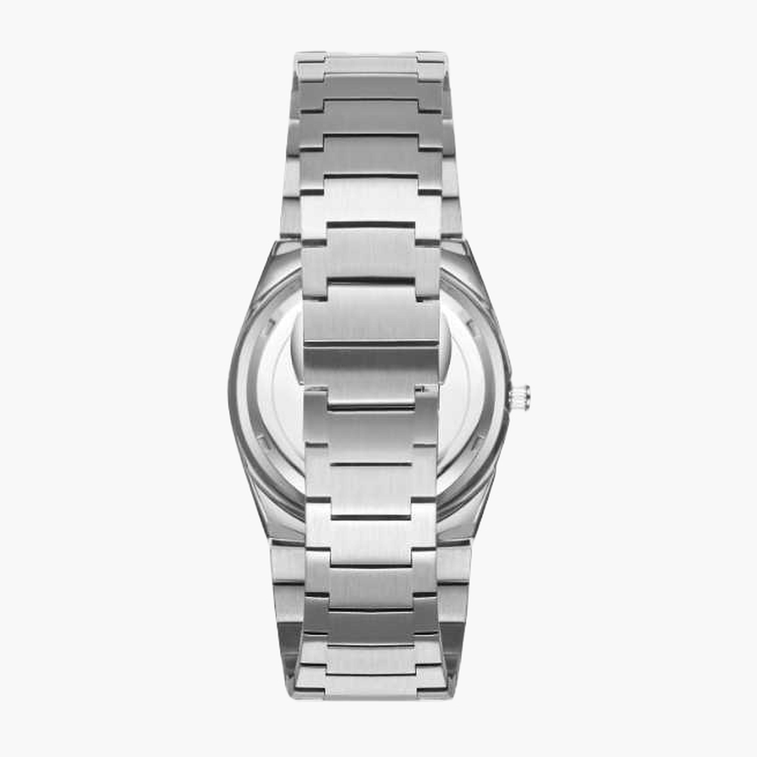 Kenneth Scott Men's 40MM Silver Analog Stainless Steel Strap Watch | K24011-SBSN-men-watchesandjewellery-watches-image-3