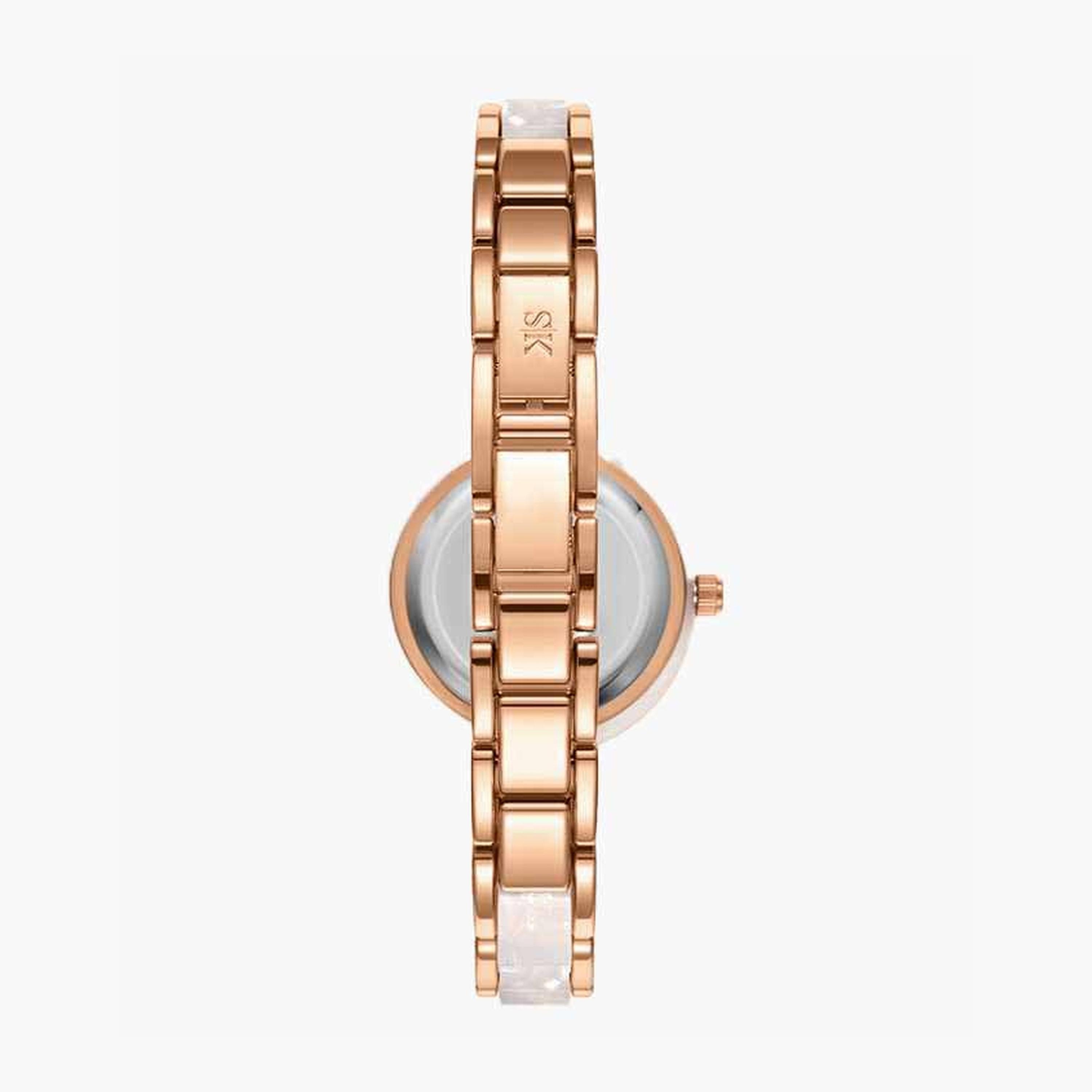 كينيث سكوت- ساعة نسائية تناظرية سوار بلاستيكي محقون لون أبيض-women-watchesandjewellery-watches-image-3