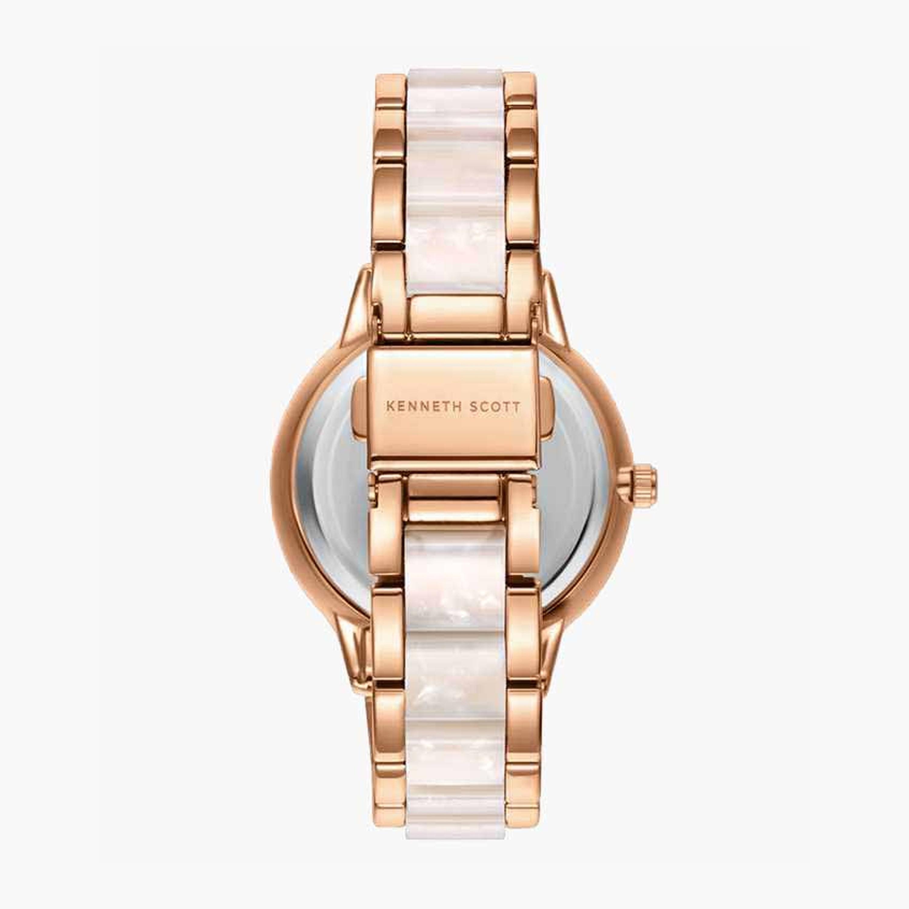Kenneth Scott Women's 10.3MM Multicolour Analog Plastic Strap Watch | K24503-RCWM-women-watchesandjewellery-watches-image-3