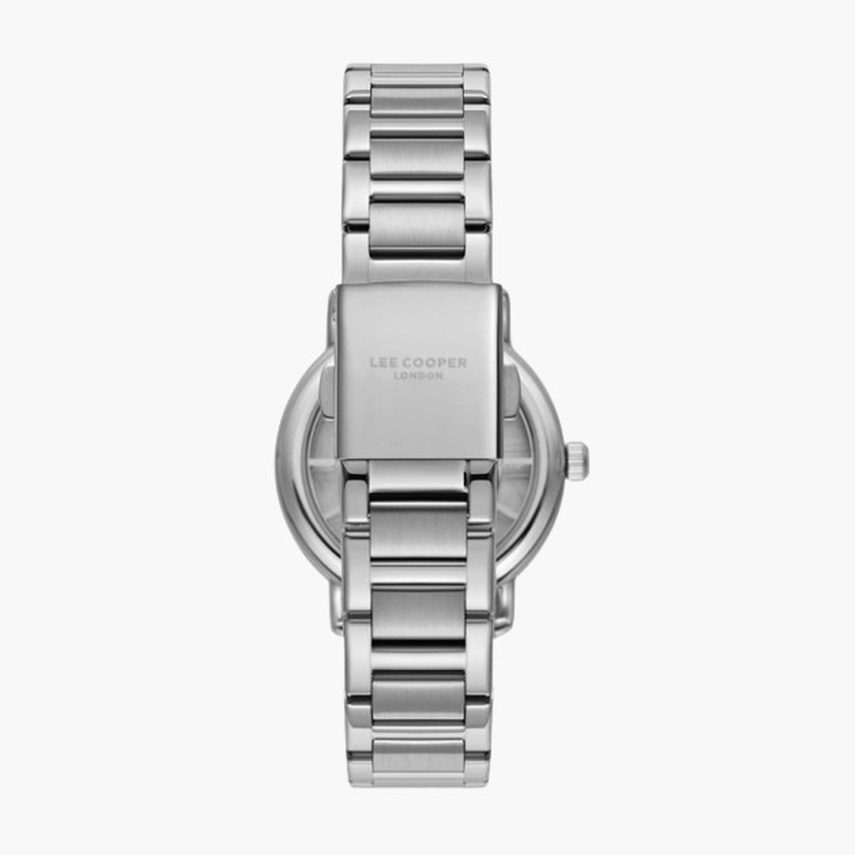 لي كوبر- ساعة نسائية 35 مم تناظرية سوار معدني لون فضي-women-watchesandjewellery-watches-image-2