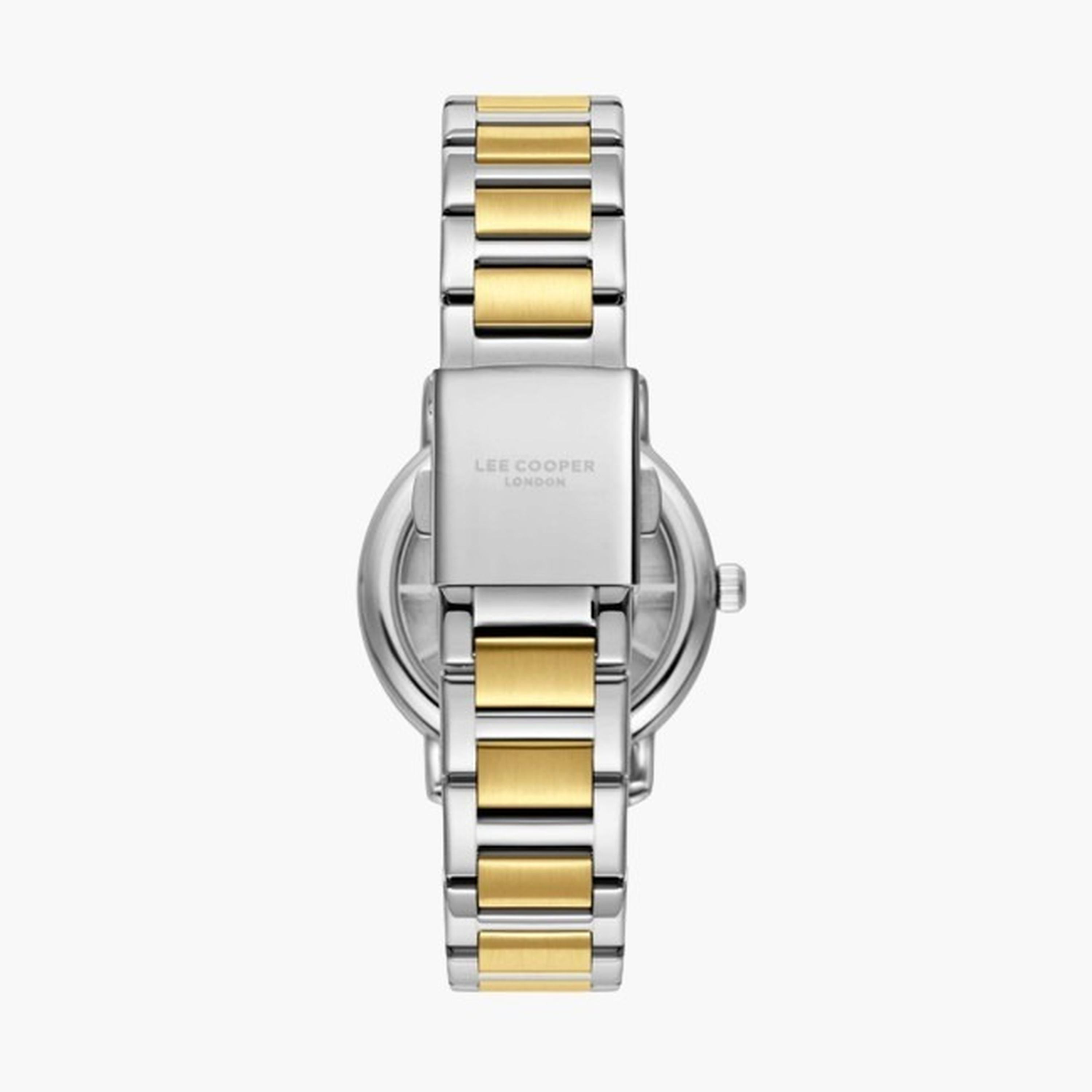 لي كوبر- ساعة نسائية 35 مم تناظرية سوار معدني لون فضي-women-watchesandjewellery-watches-image-2