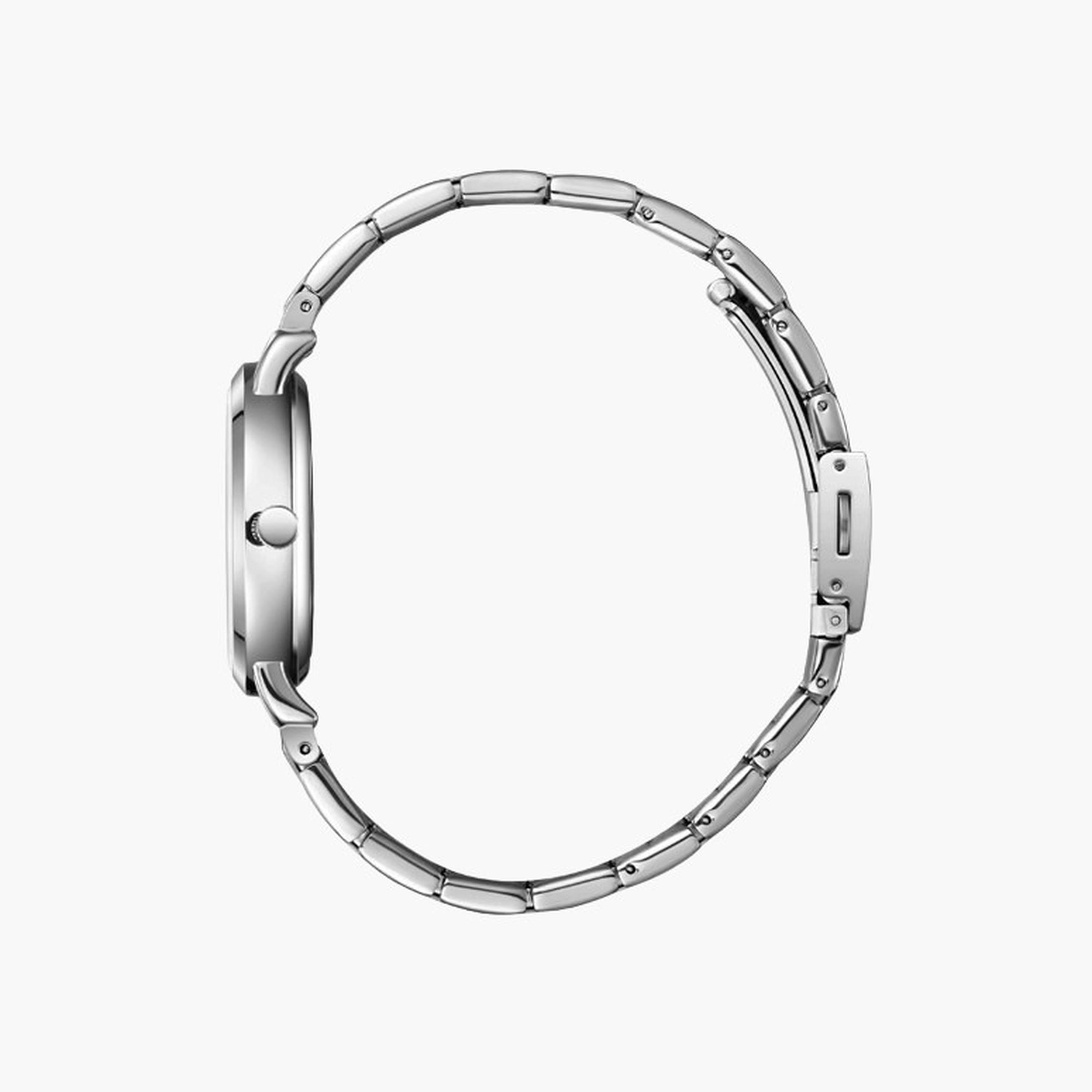 لي كوبر- ساعة نسائية 35 مم تناظرية سوار معدني لون فضي-women-watchesandjewellery-watches-image-3
