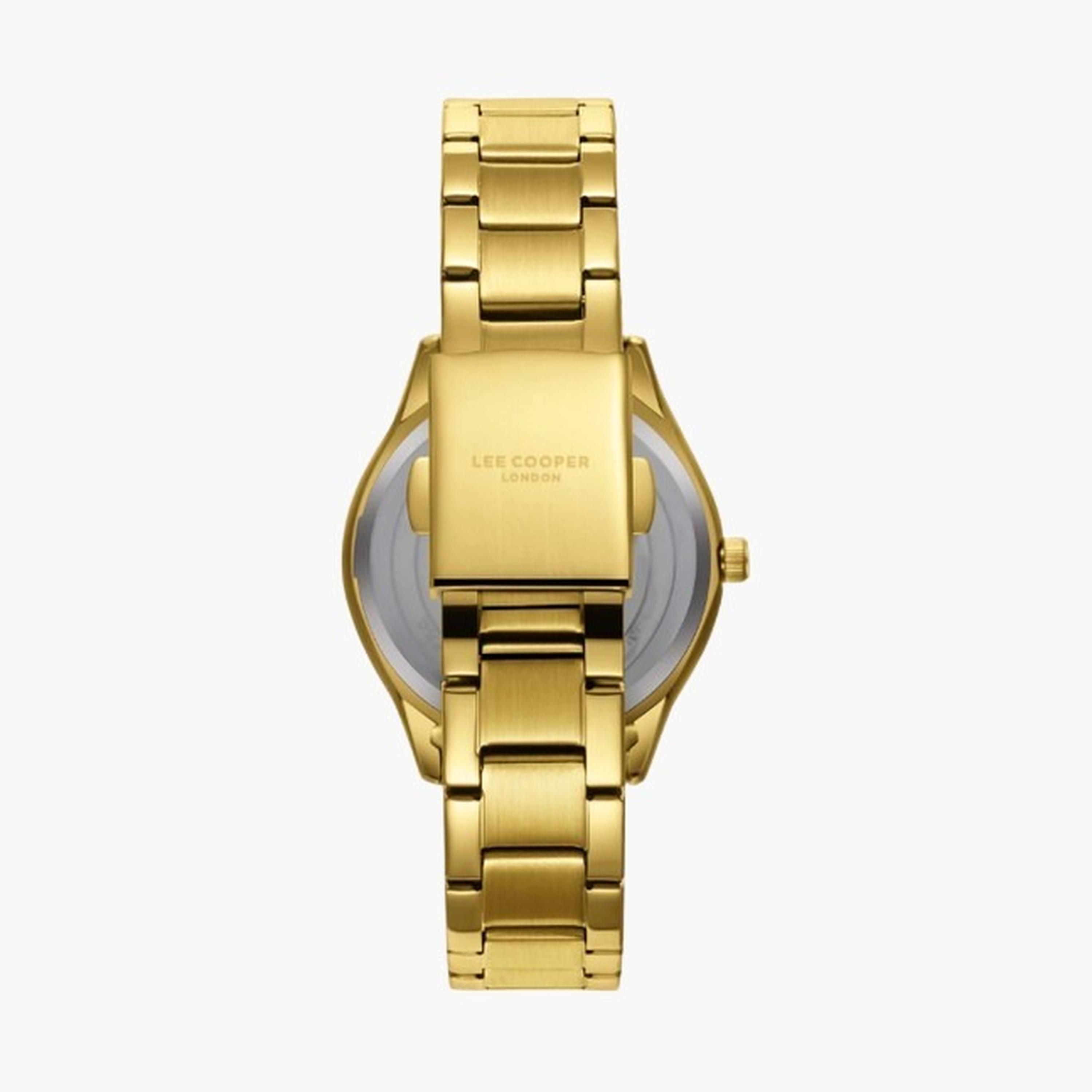 لي كوبر- ساعة نسائية 34 مم تناظرية سوار معدني لون فضي-women-watchesandjewellery-watches-image-4