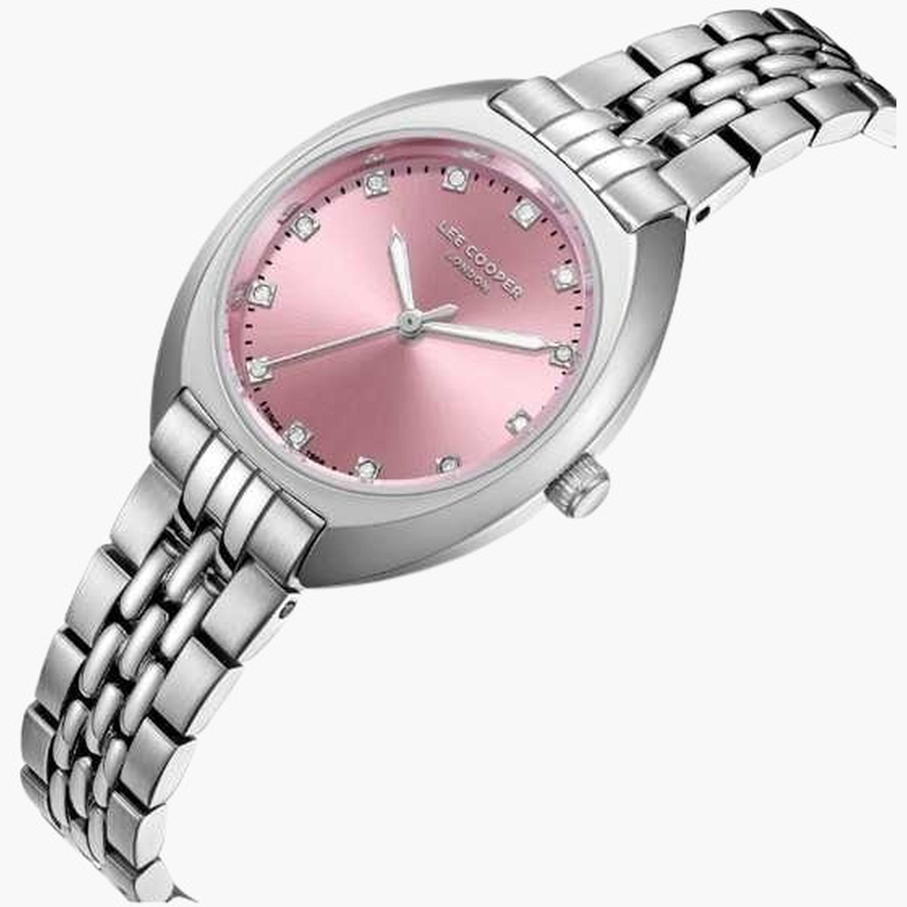 Lee Cooper Women's 40MM Silver Analog Metal Strap Watch | LC07989.300-women-watchesandjewellery-watches-image-2