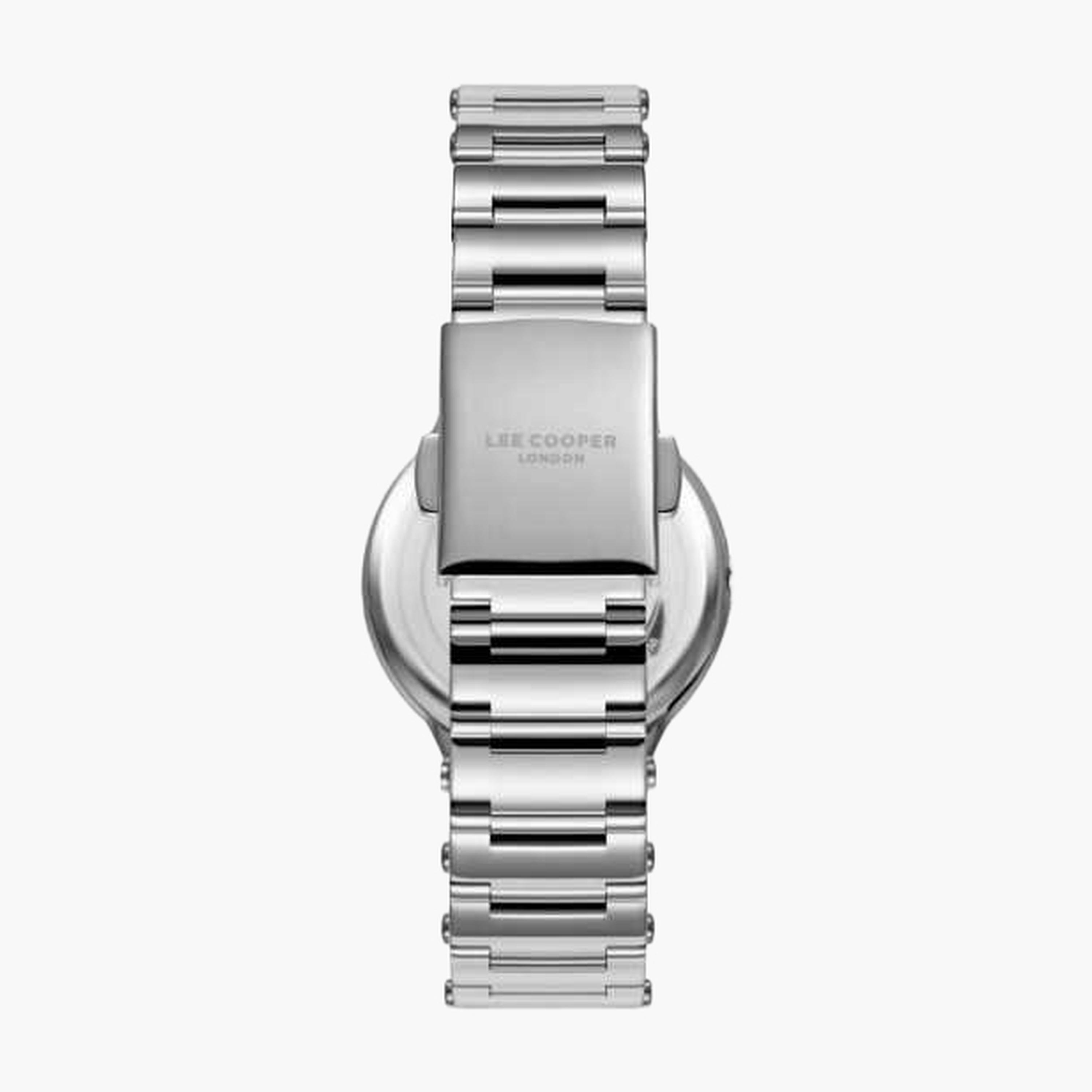 لي كوبر- ساعة نسائية 34 مم تناظرية سوار معدني لون أزرق-women-watchesandjewellery-watches-image-2