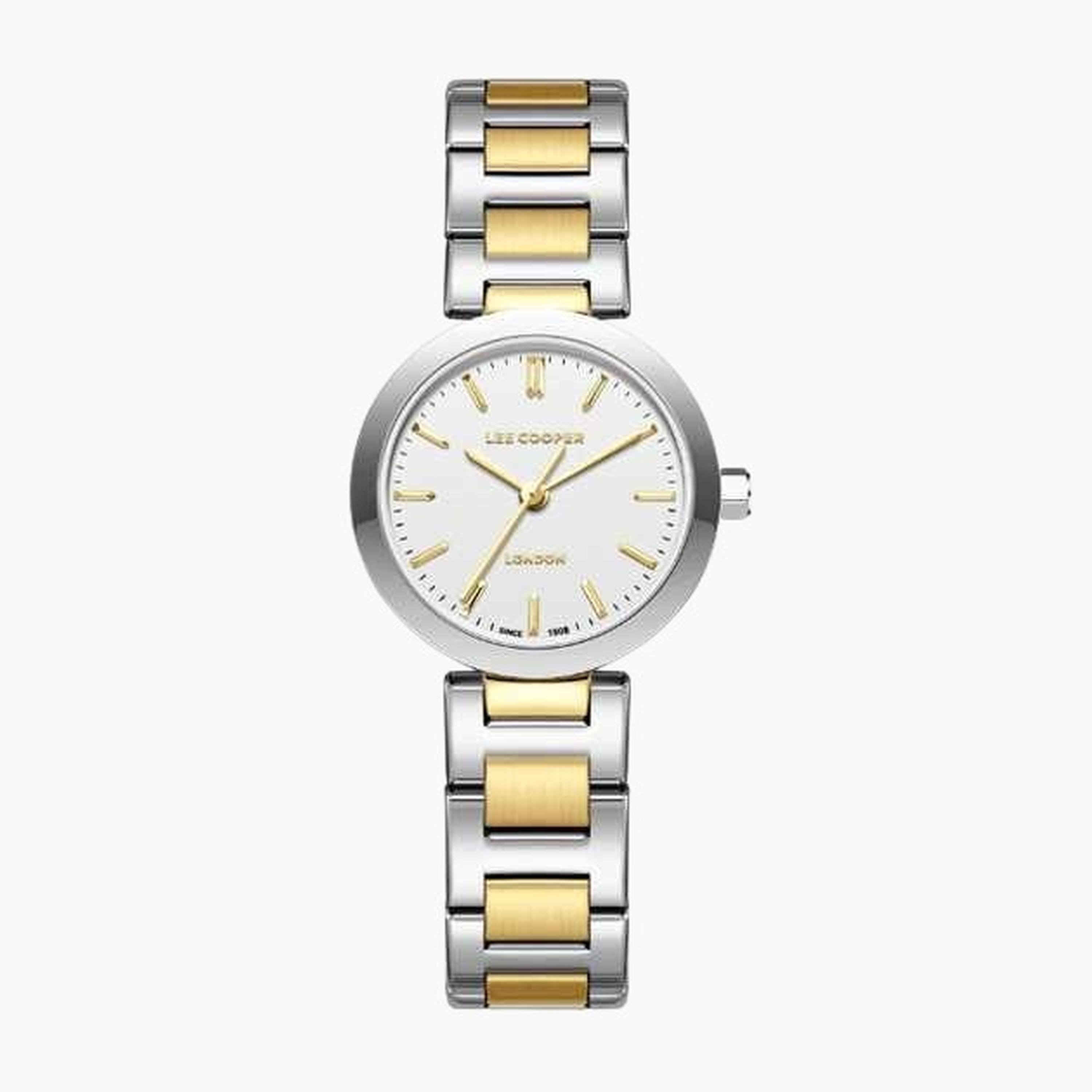 Lee Cooper Women's 28MM Multicolour Analog Metal Strap Watch | LC08032.220-women-watchesandjewellery-watches-image-1
