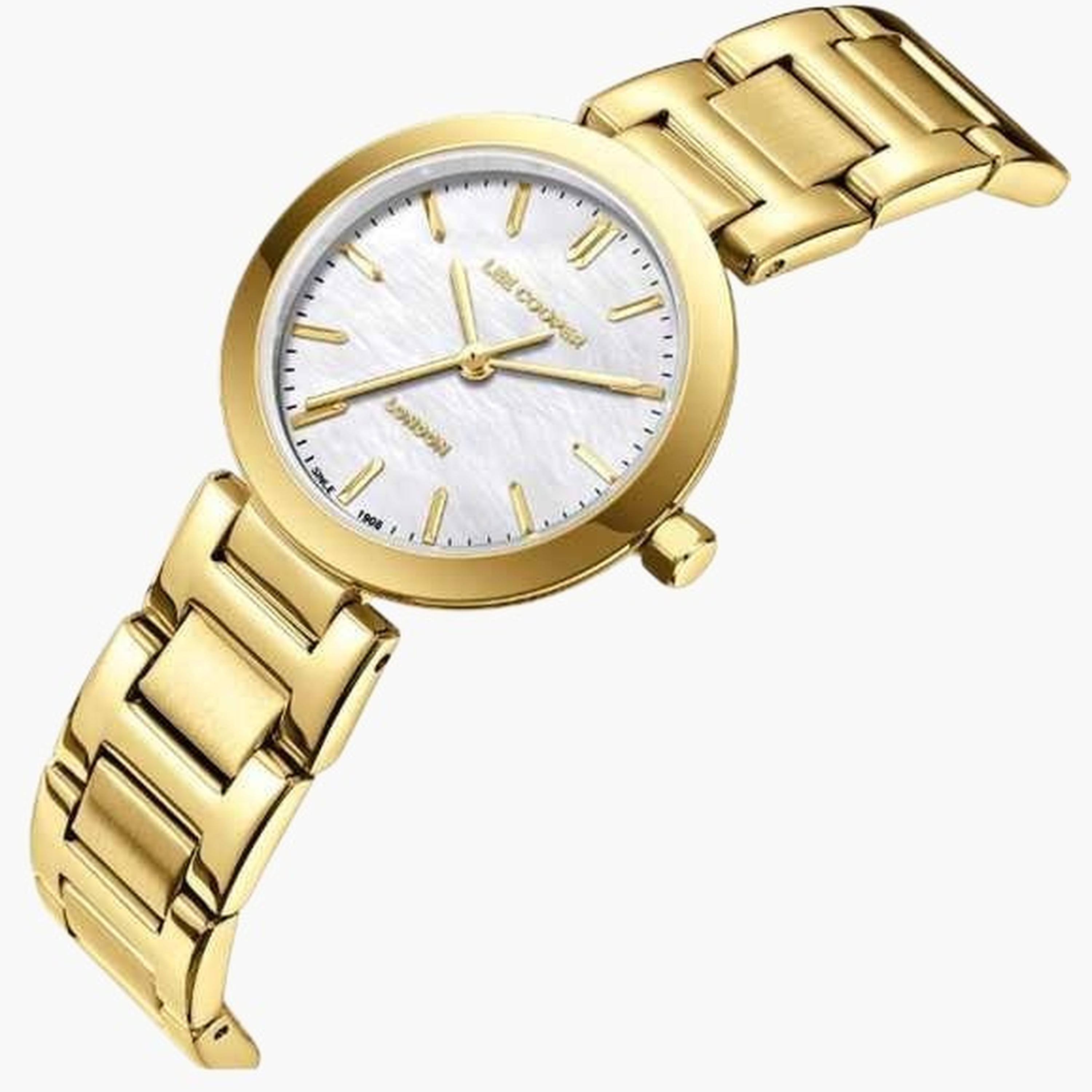 Lee Cooper Women's 28MM Gold Analog Metal Strap Watch | LC08032.120-women-watchesandjewellery-watches-image-4