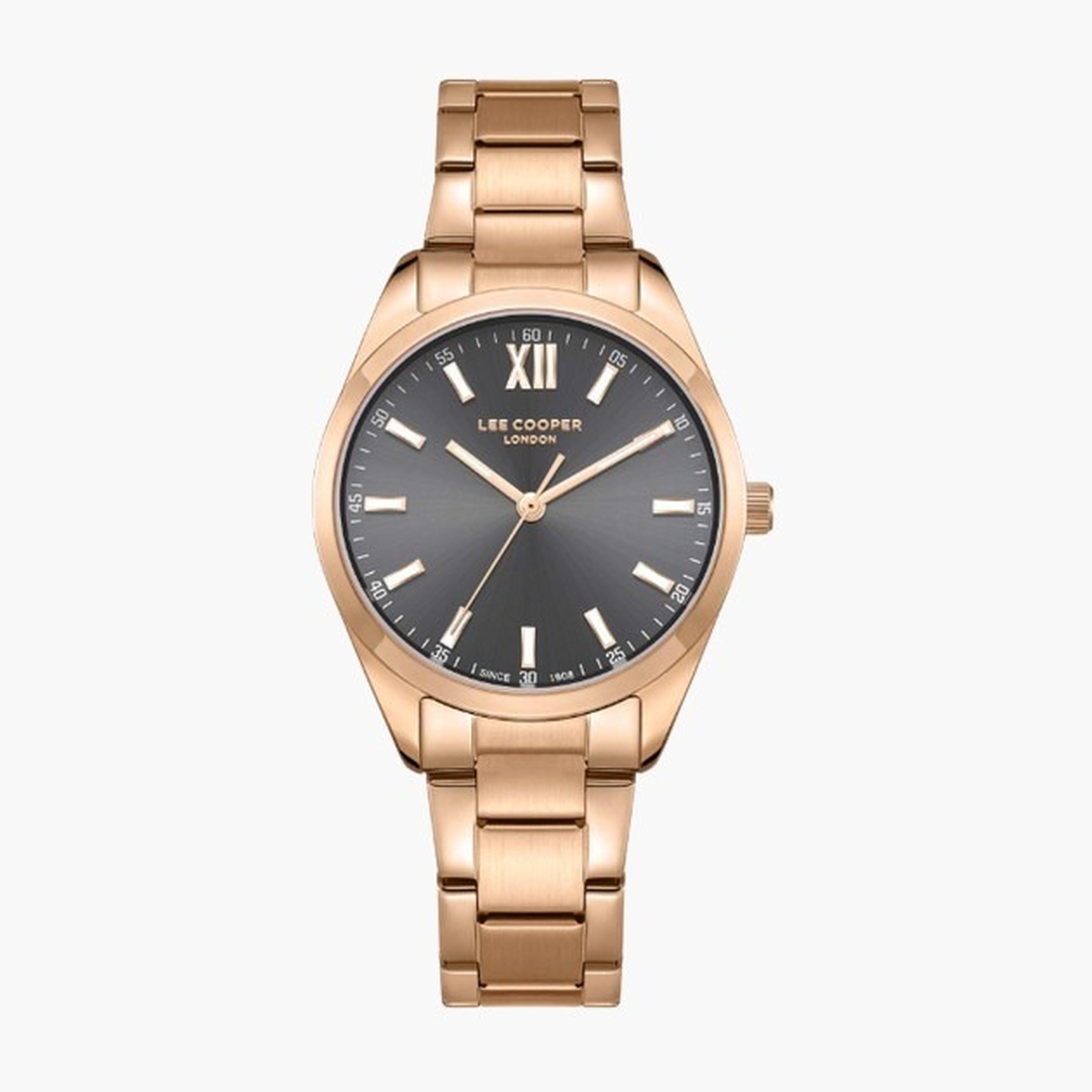 Lee Cooper Women's 21MM Gold Analog Metal Strap Watch | LC08014.460-women-watchesandjewellery-watches-image-1