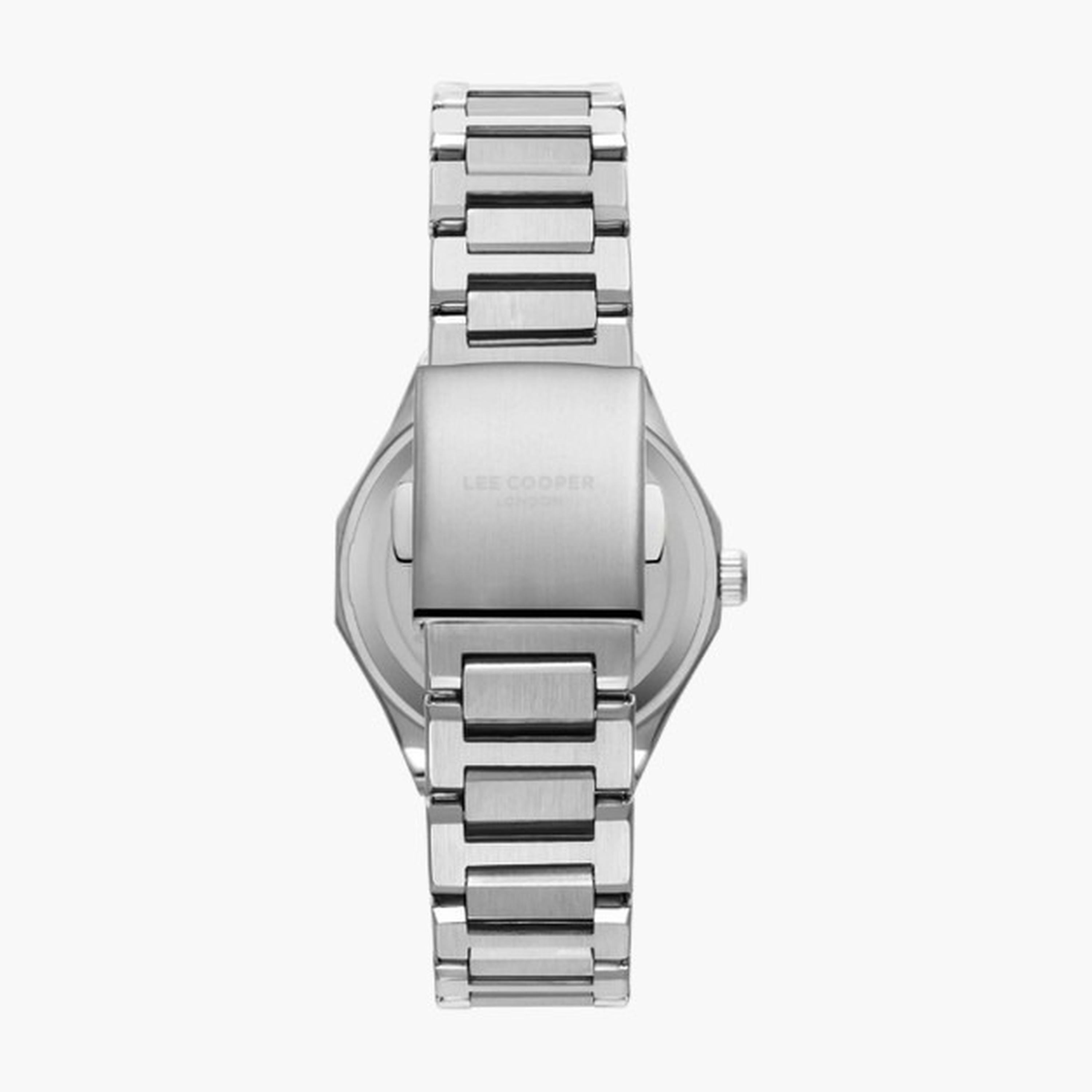لي كوبر- ساعة نسائية 34 مم كرونوغراف سوار معدني لون أزرق-women-watchesandjewellery-watches-image-4