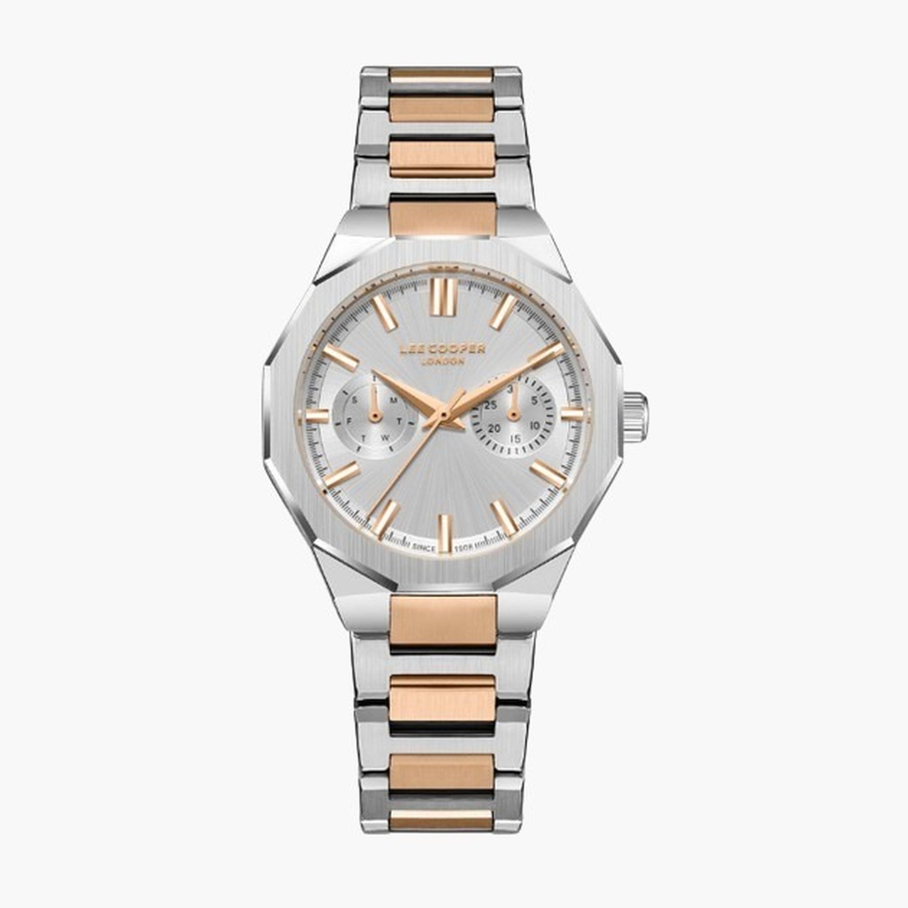 Lee Cooper Women's 34MM Multicolour Chronograph Metal Strap Watch | LC08019.530-women-watchesandjewellery-watches-image-1