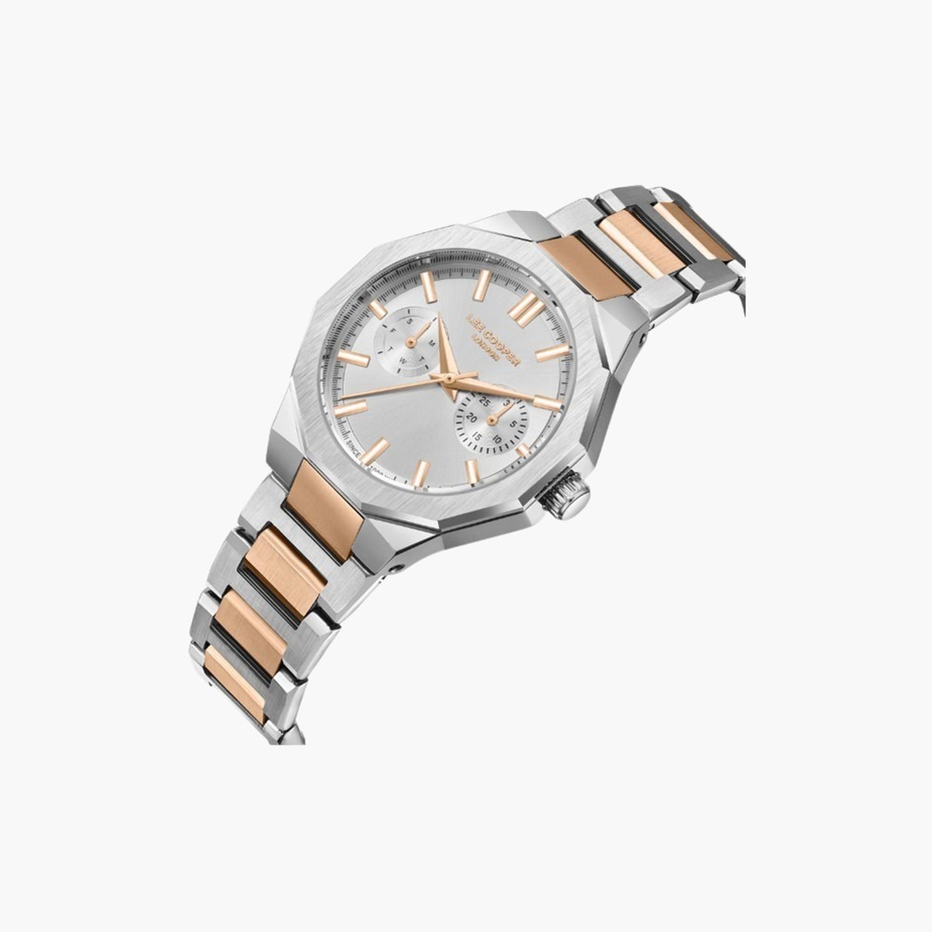 Lee Cooper Women's 34MM Multicolour Chronograph Metal Strap Watch | LC08019.530-women-watchesandjewellery-watches-image-2