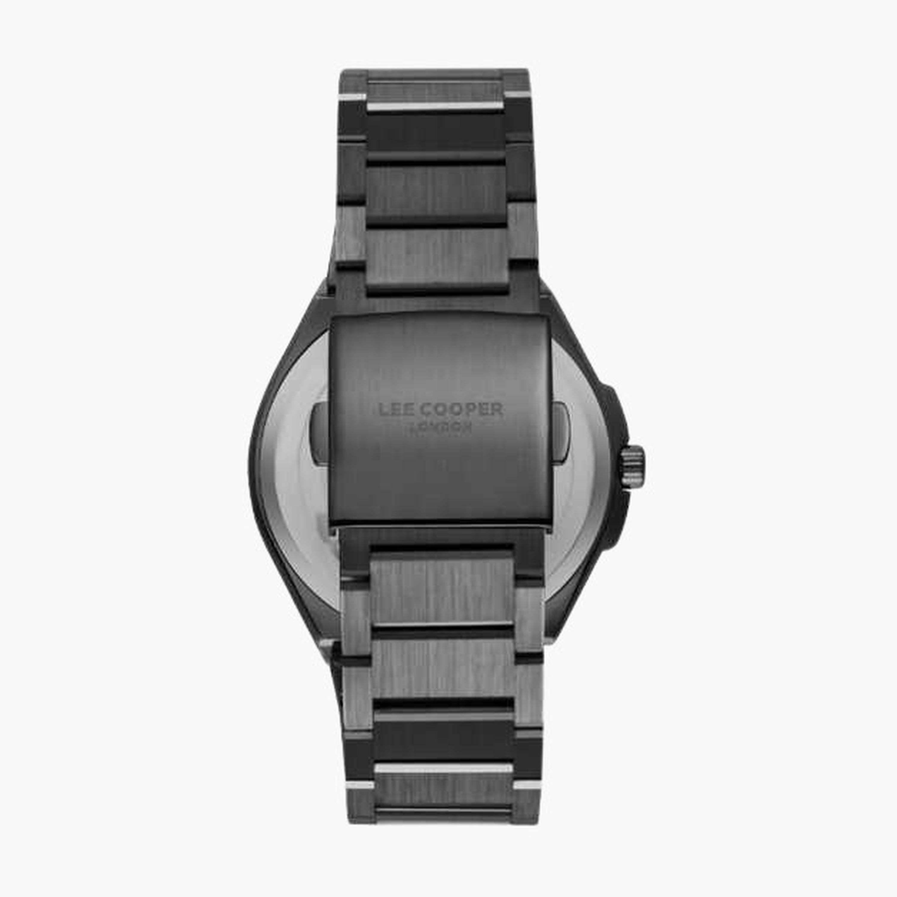 Lee Cooper Men's 42MM Black Analog Metal Strap Watch | LC08031.060-men-watchesandjewellery-watches-image-3