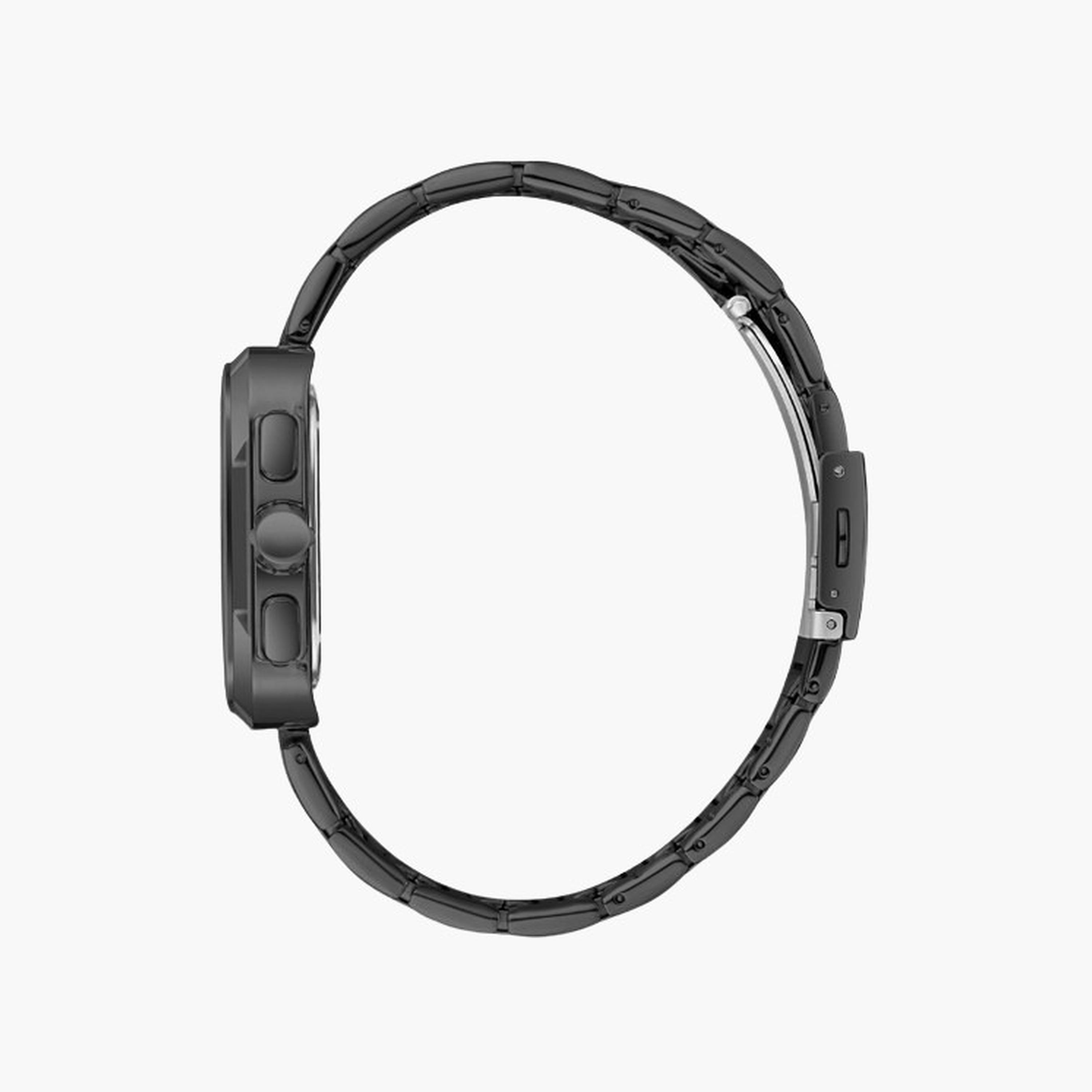 Lee Cooper Men's 40MM Black Chronograph Metal Strap Watch | LC08013.060-men-watchesandjewellery-watches-image-3