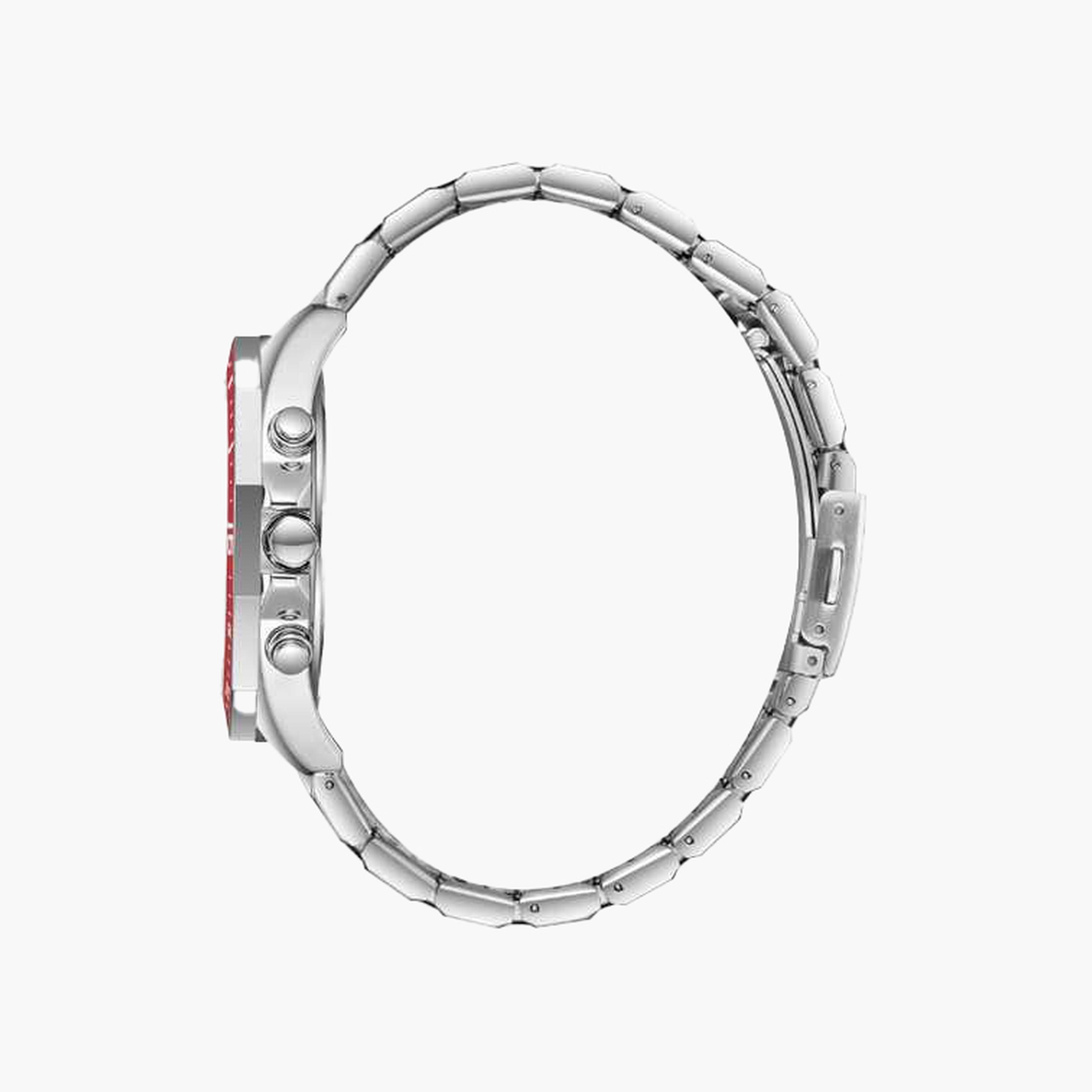 Lee Cooper Men's 45MM Silver Chronograph Metal Strap Watch | LC08021.380-men-watchesandjewellery-watches-image-3