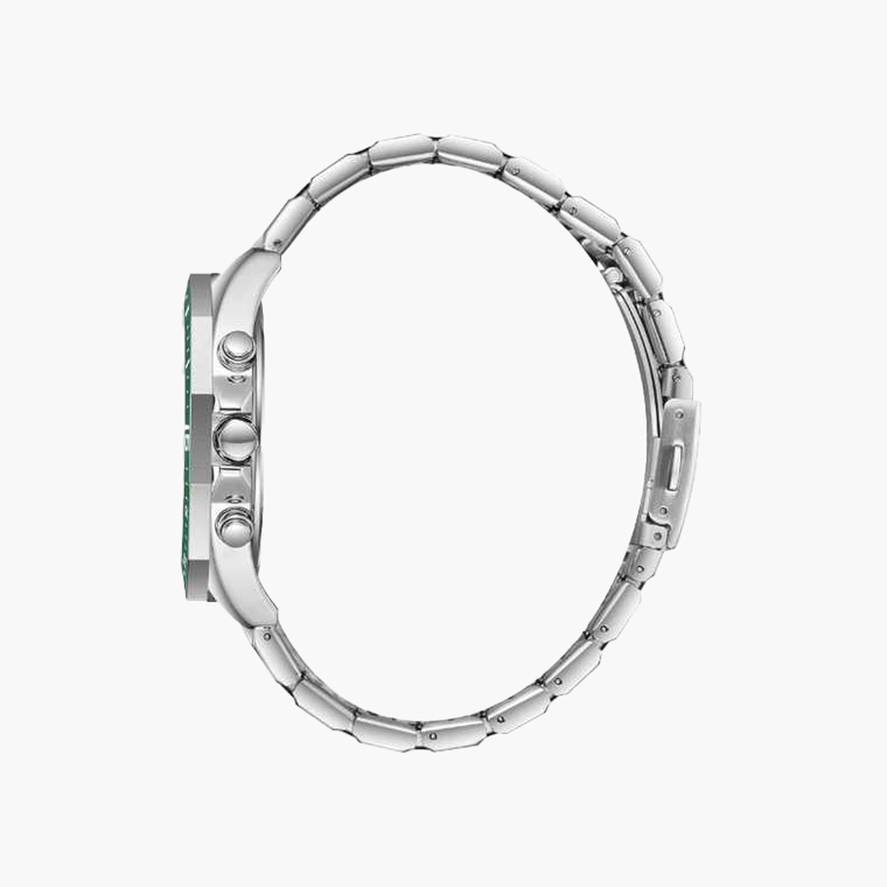 لي كوبر- ساعة رجالية 45 مم كرونوغراف سوار معدني لون أخضر-men-watchesandjewellery-watches-image-3